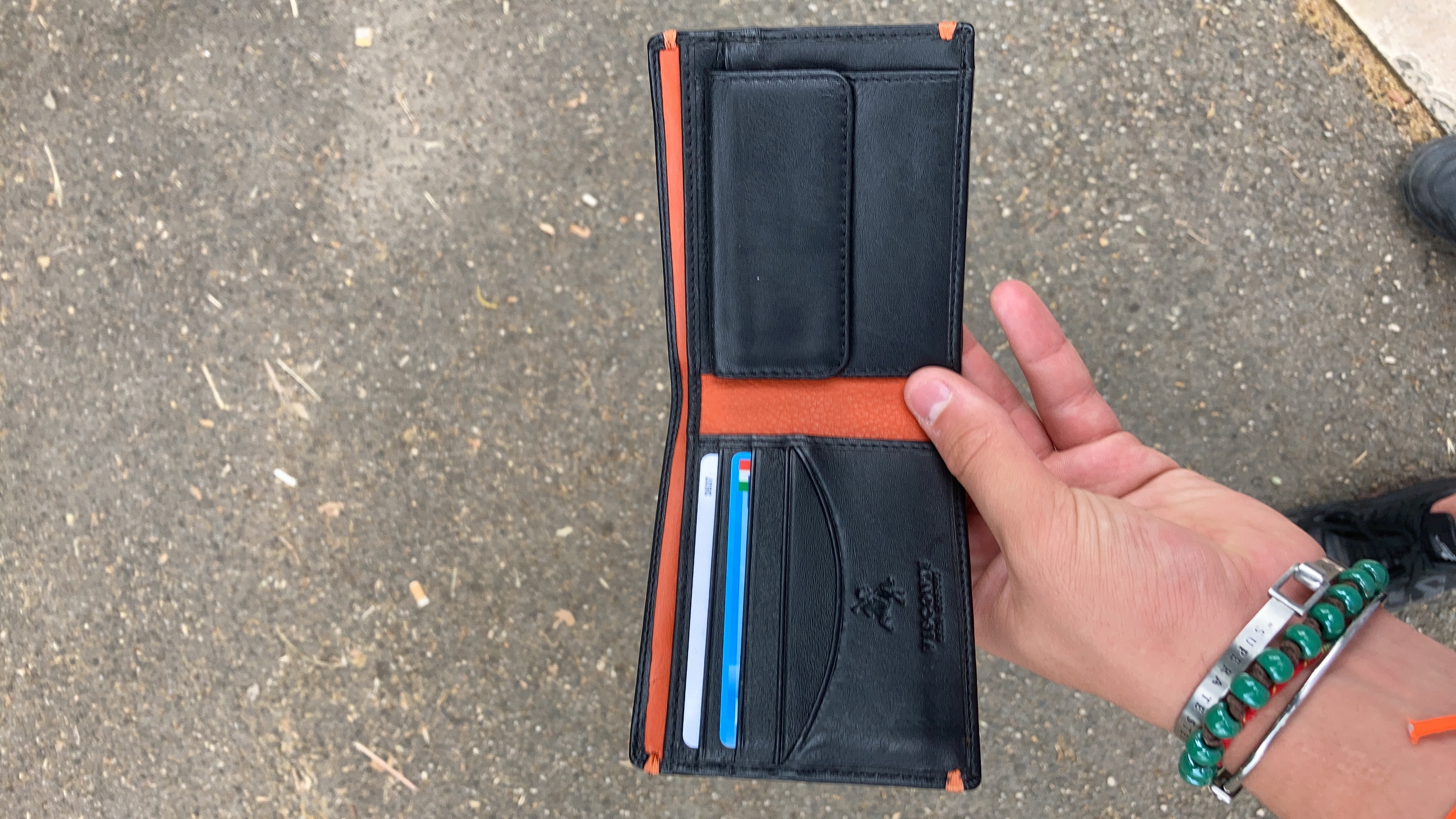 Visconti Hunters Wallets portafoglio uomo vera pelle Tap'n'Go RFID con portamonete