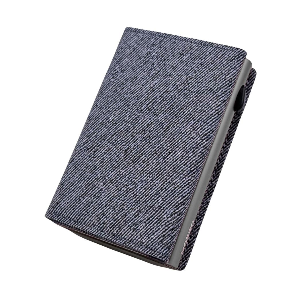 Moero Linea PRO Jeans portafoglio blu in denim RFID