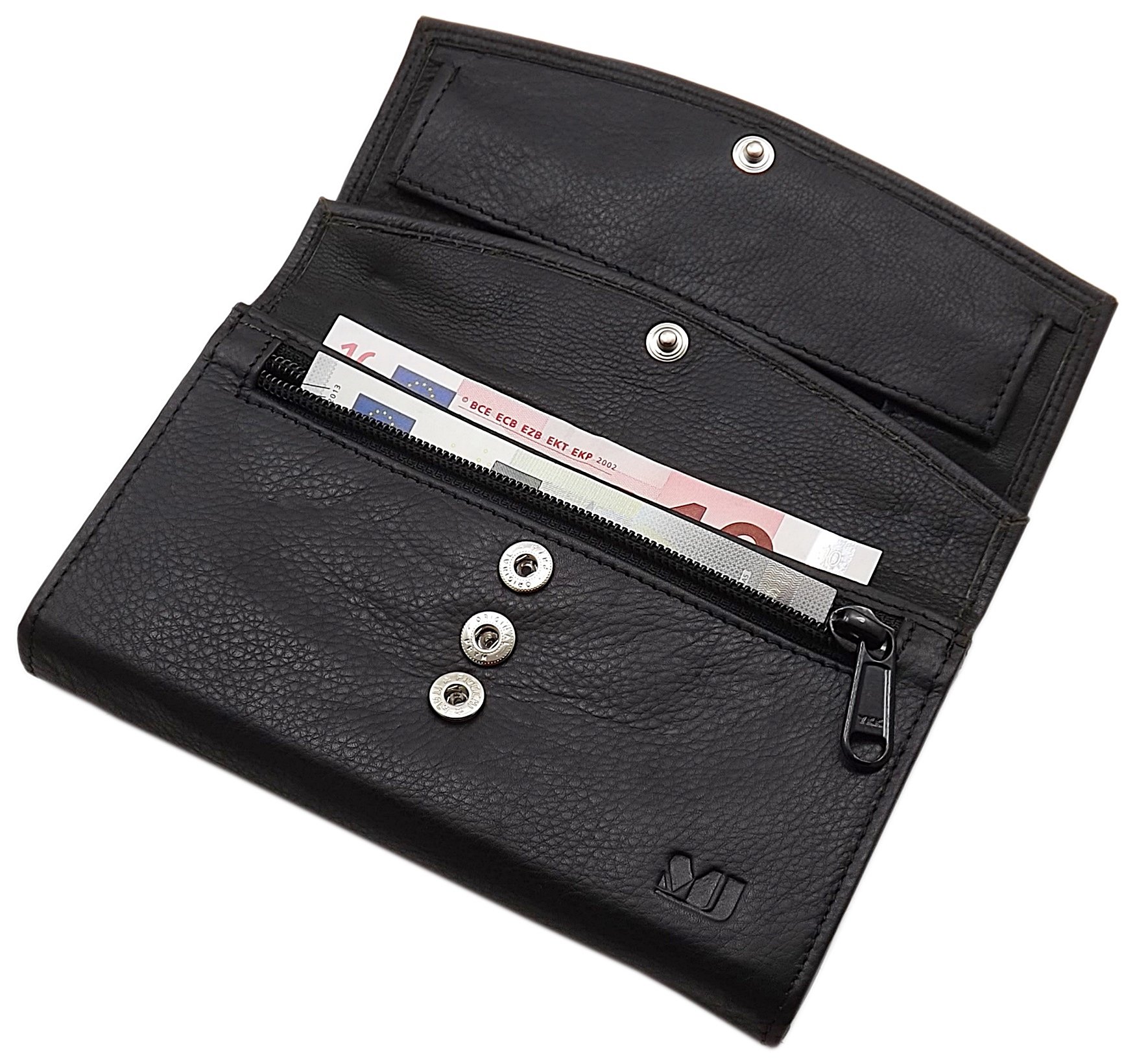 myledershop Kellnerbörsen MJ-Design-Germany portafoglio cameriere nero pelle