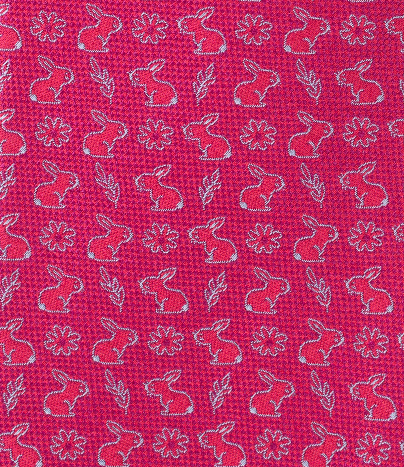 Miguel Bellido Corbatas Corbata de seda natural con micromotivos cravatta in seta rosa