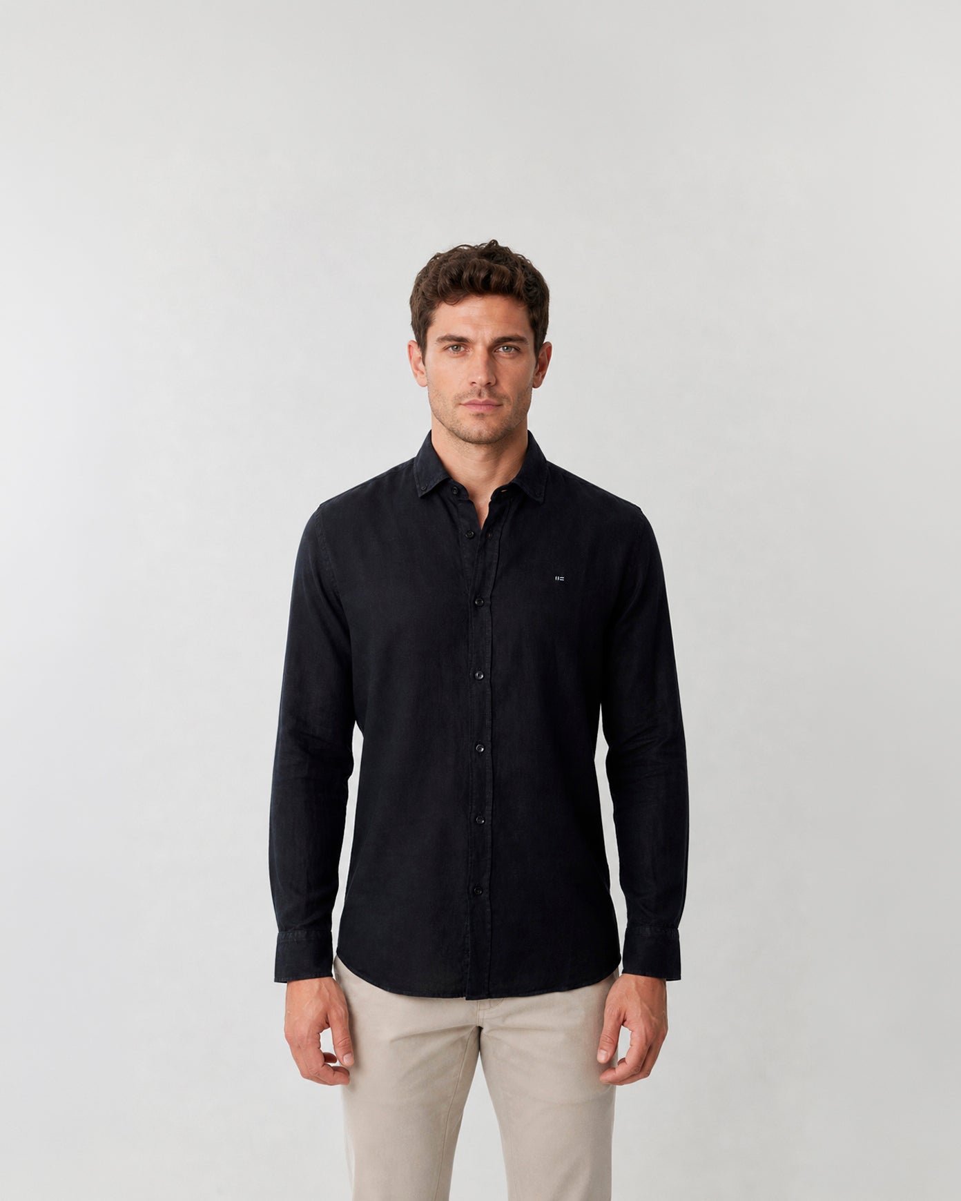 Miguel Bellido Camisas Camicia casual di lino camicia in lino taglia 2–6