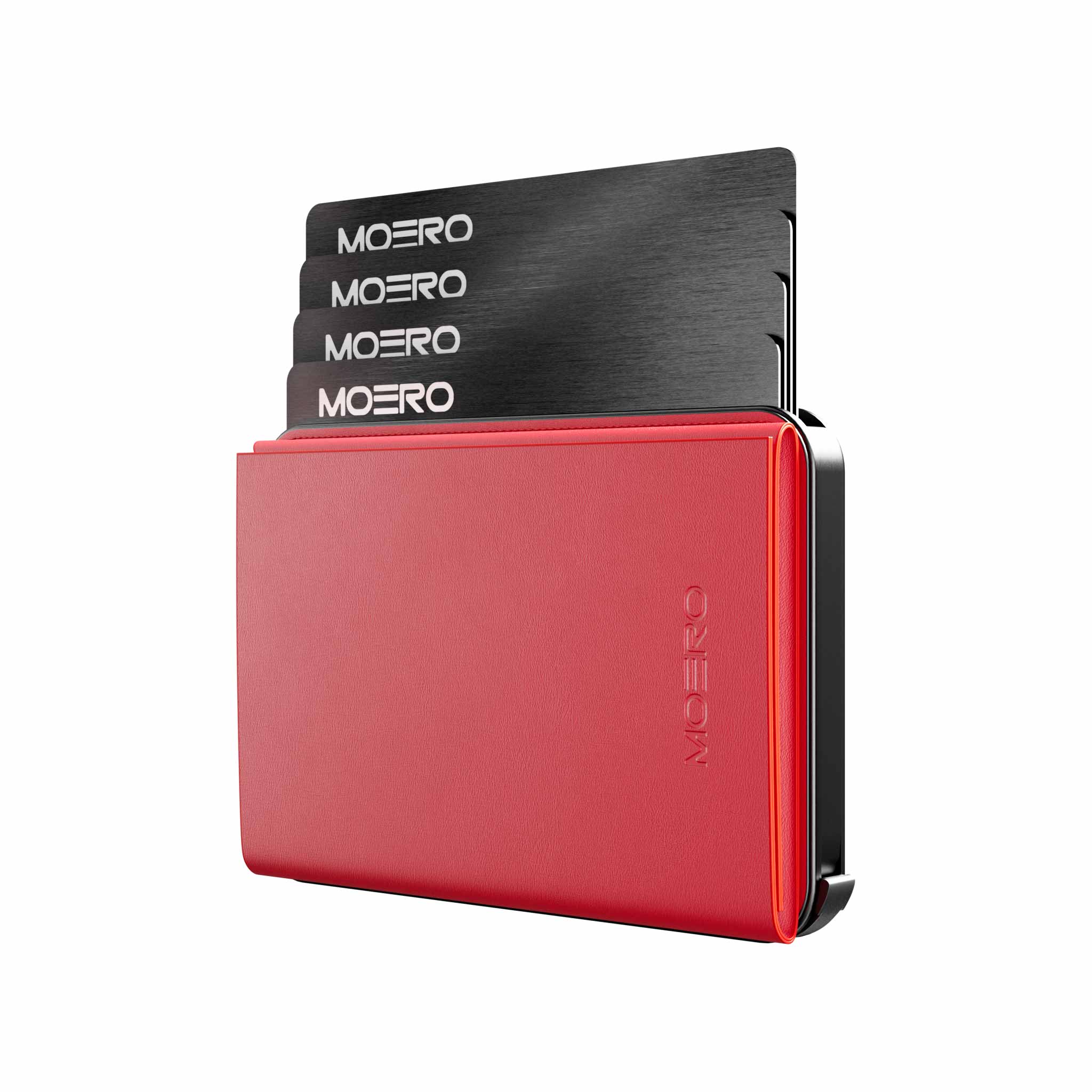 Moero Linea M2 M2 Pro Plus portafoglio MagSafe Black RFID