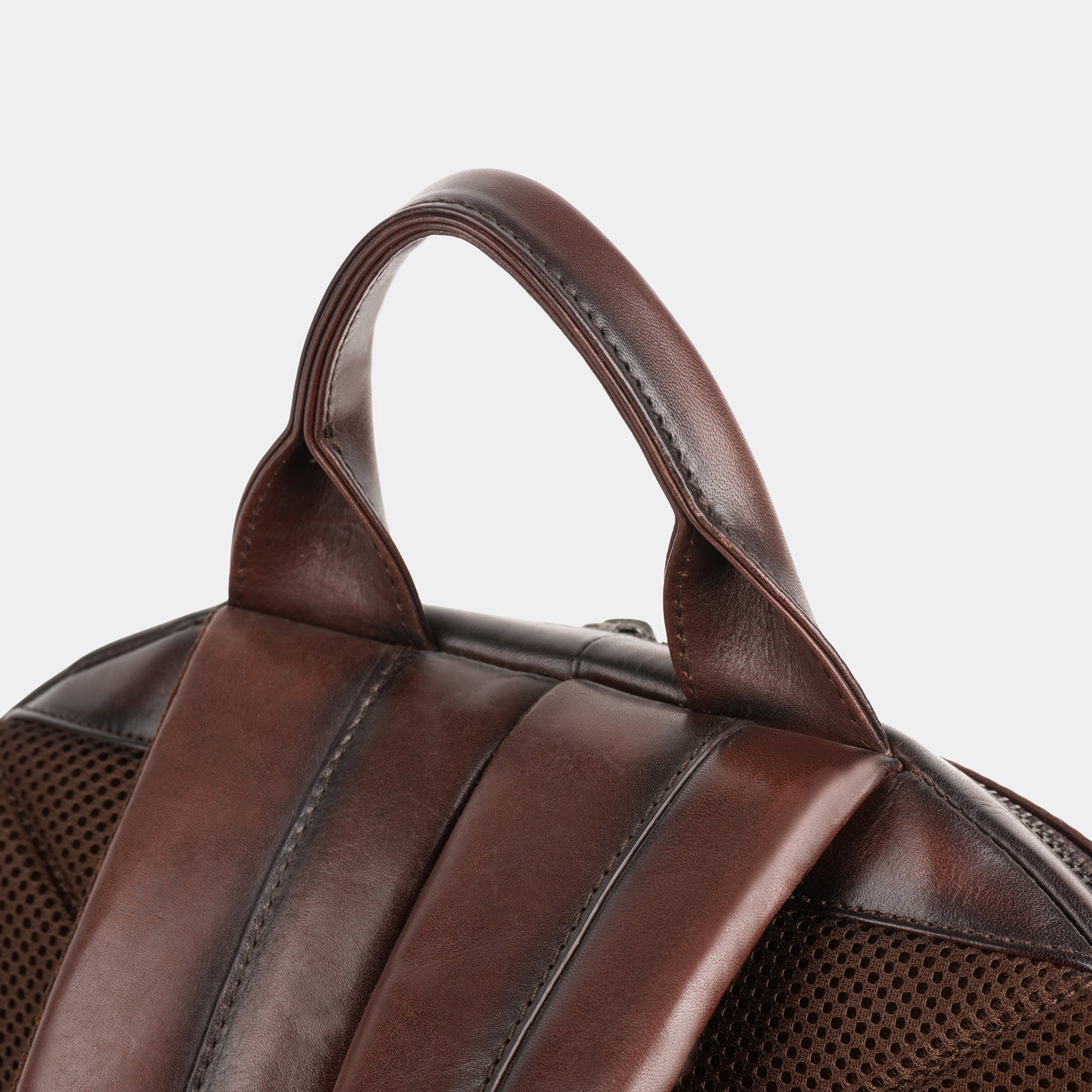 Miguel Bellido Mochilas para hombre Budapest zaino in pelle di vacchetta