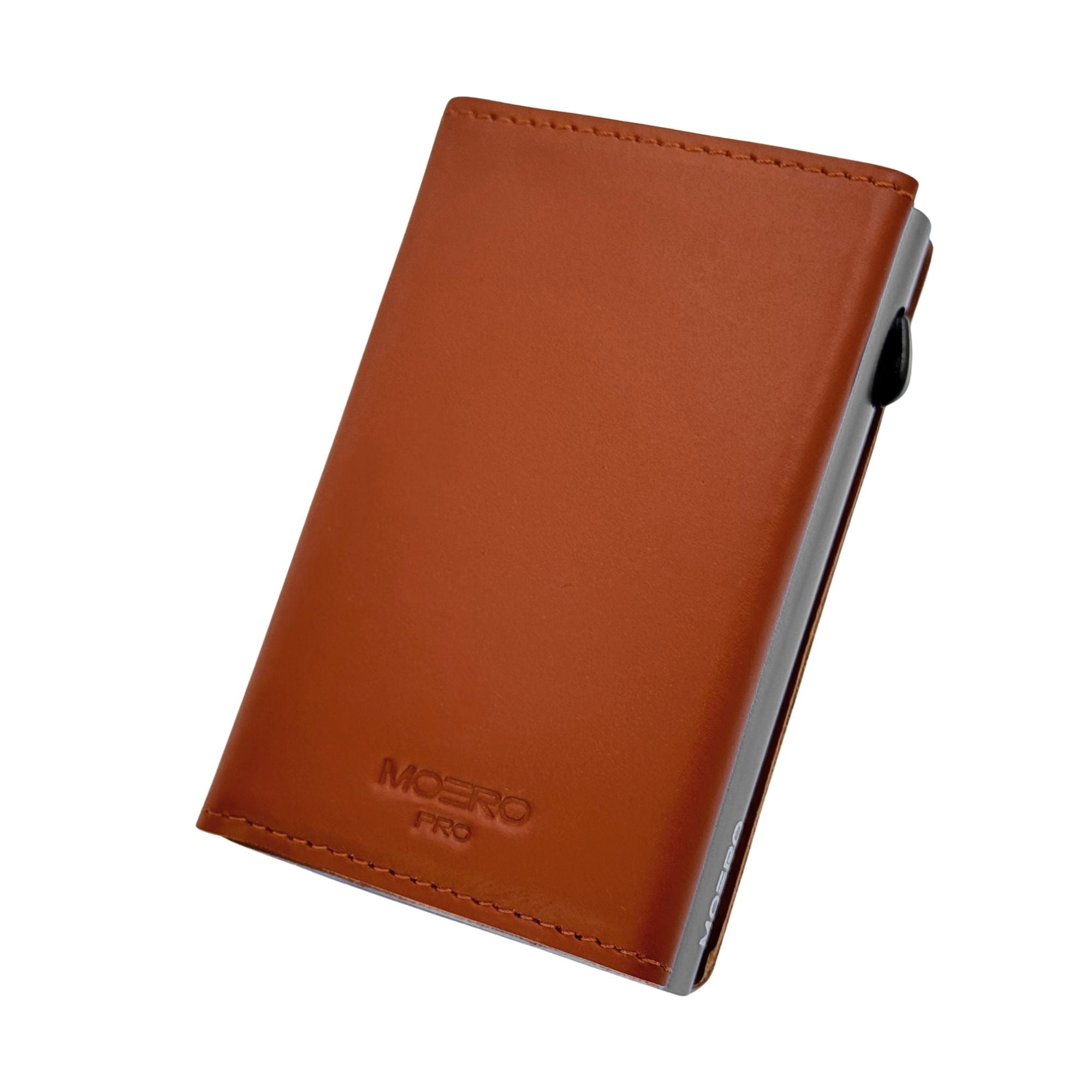 Moero Linea PRO PRO Zip portafoglio marrone 4.0 RFID