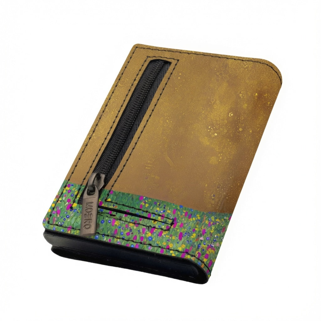 Moero Edizioni Speciali Bacio di Klimt Limited Edition portafoglio Saffiano RFID
