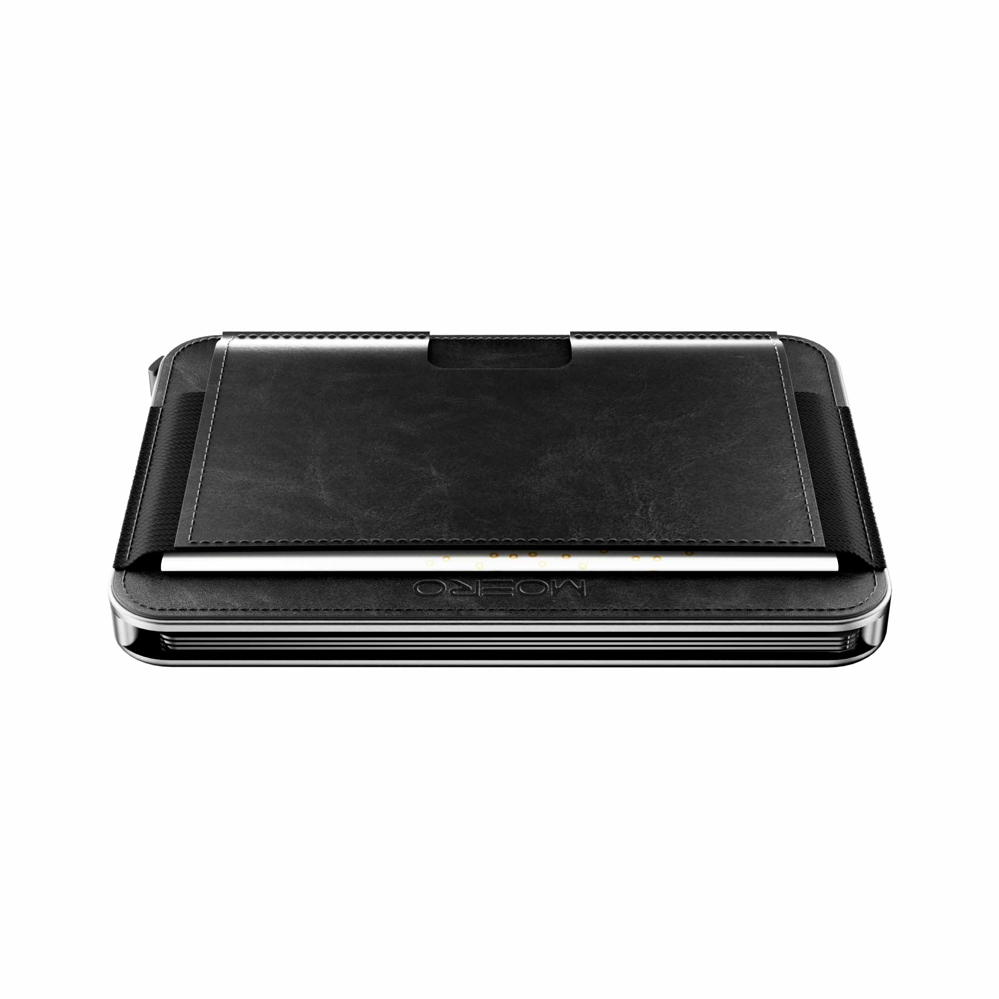 Moero Linea M2 M2 Pro Vintage Black portafoglio MagSafe RFID