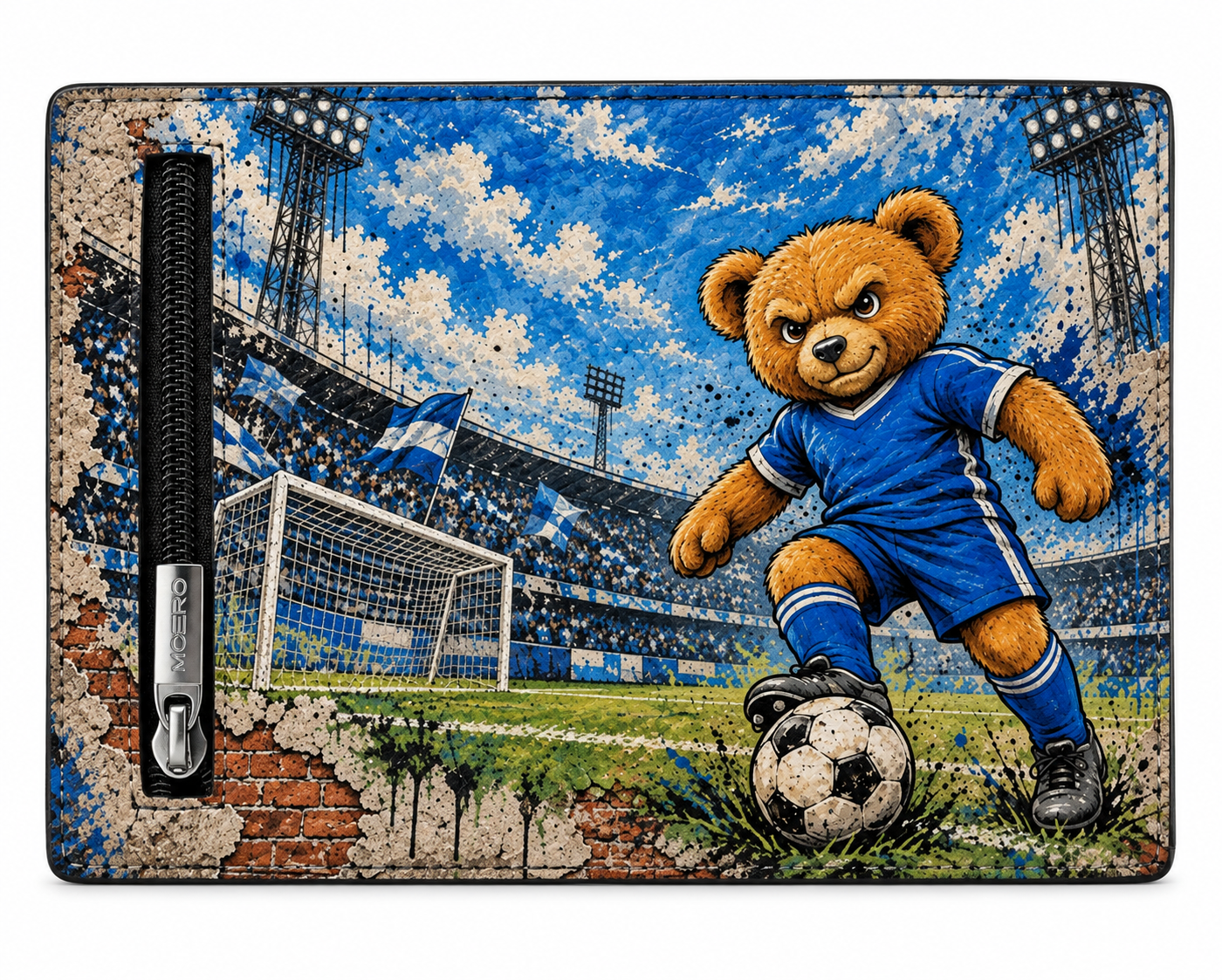 Moero Edizioni Speciali Pro Teddy Calcio Sport Limited Edition portafoglio