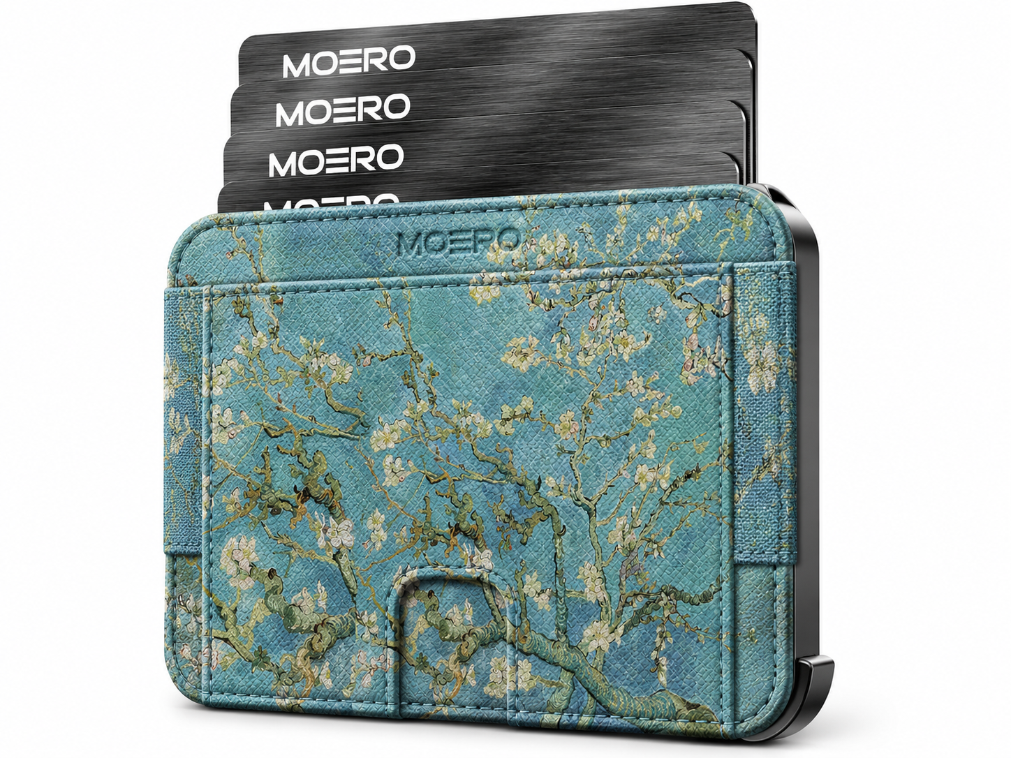 Moero Edizioni Speciali M2 Ultra Ramo di mandorlo Limited Edition portafoglio MagSafe
