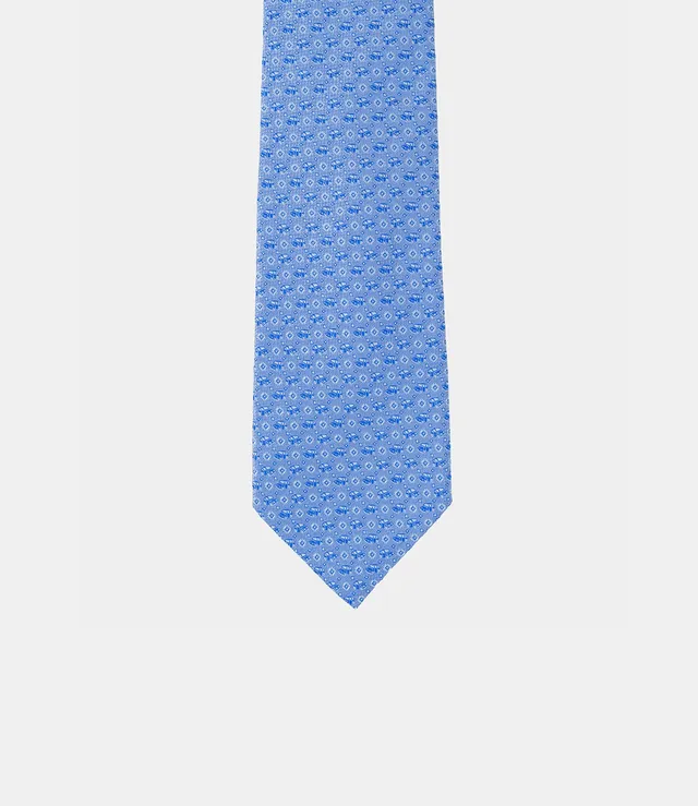 Miguel Bellido Corbatas Corbata cravatta in seta naturale jacquard