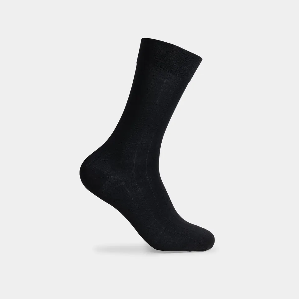 Miguel Bellido Calcetines calcetino corto lana merino nero 39-42