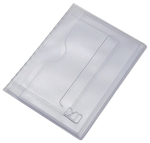 myledershop Karten- und Ausweisetuis MJ-Design-Germany porta documenti trasparente 10 scomparti