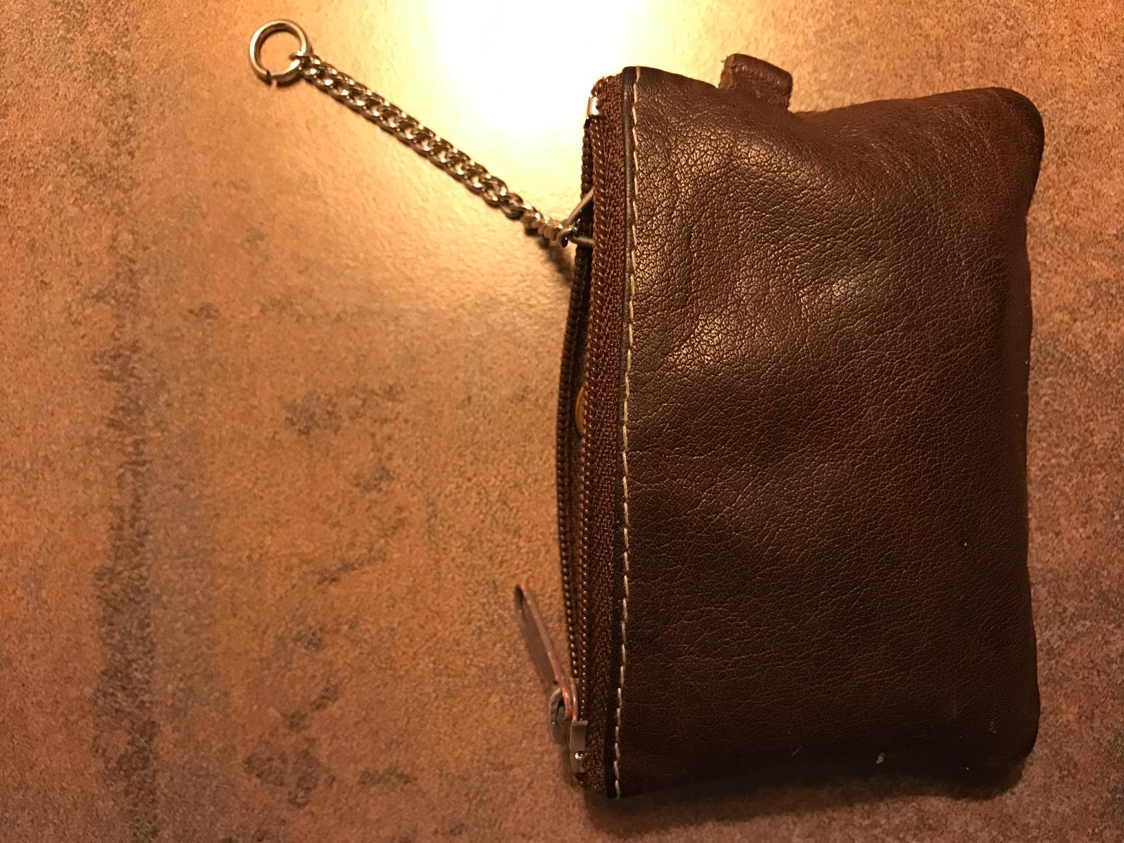 myledershop Schlüsseltaschen Sacchetto chiave MJ-Design-Germany portachiavi nero