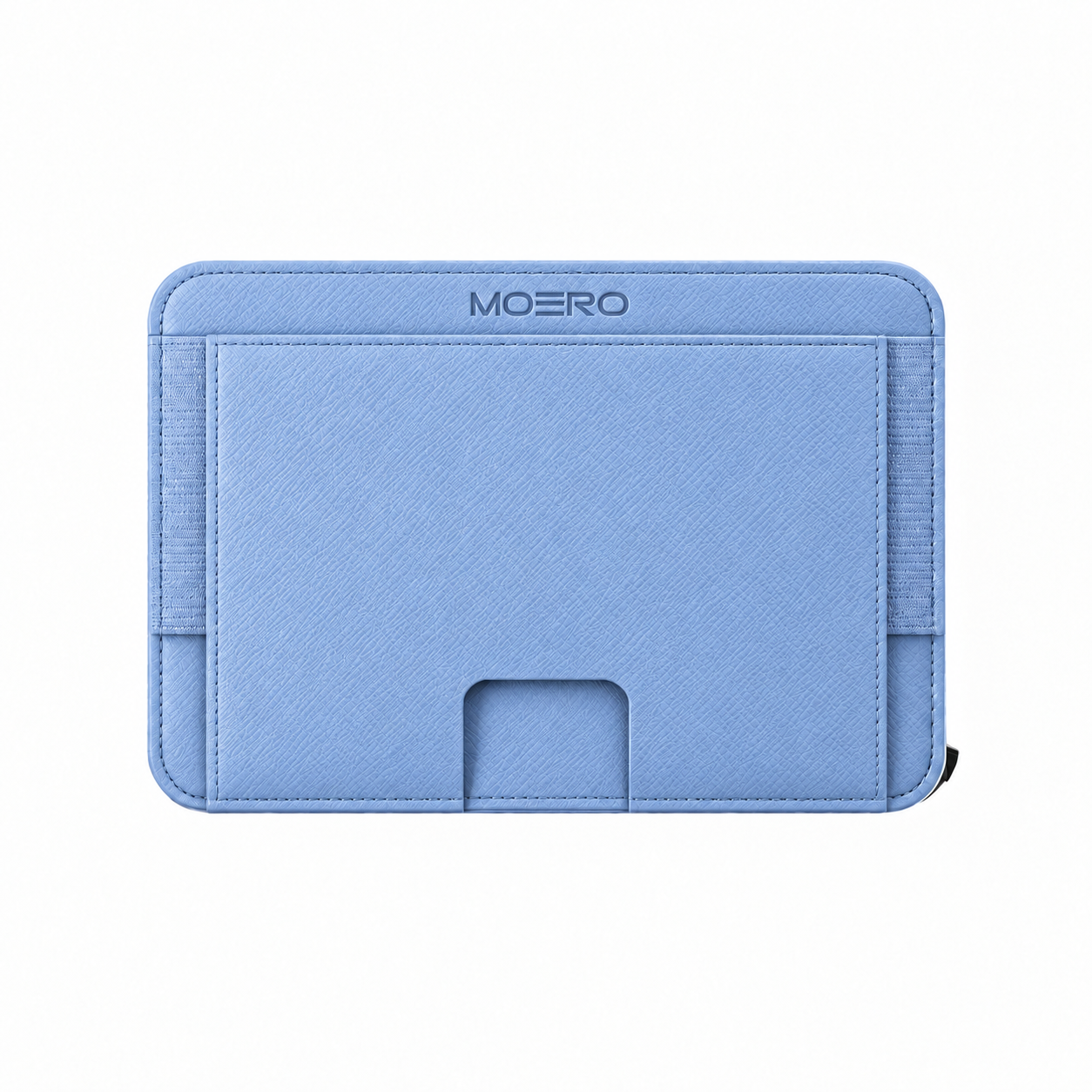 Moero Linea M2 M2 Pro Saffiano Ghiacciaio portafoglio MagSafe RFID