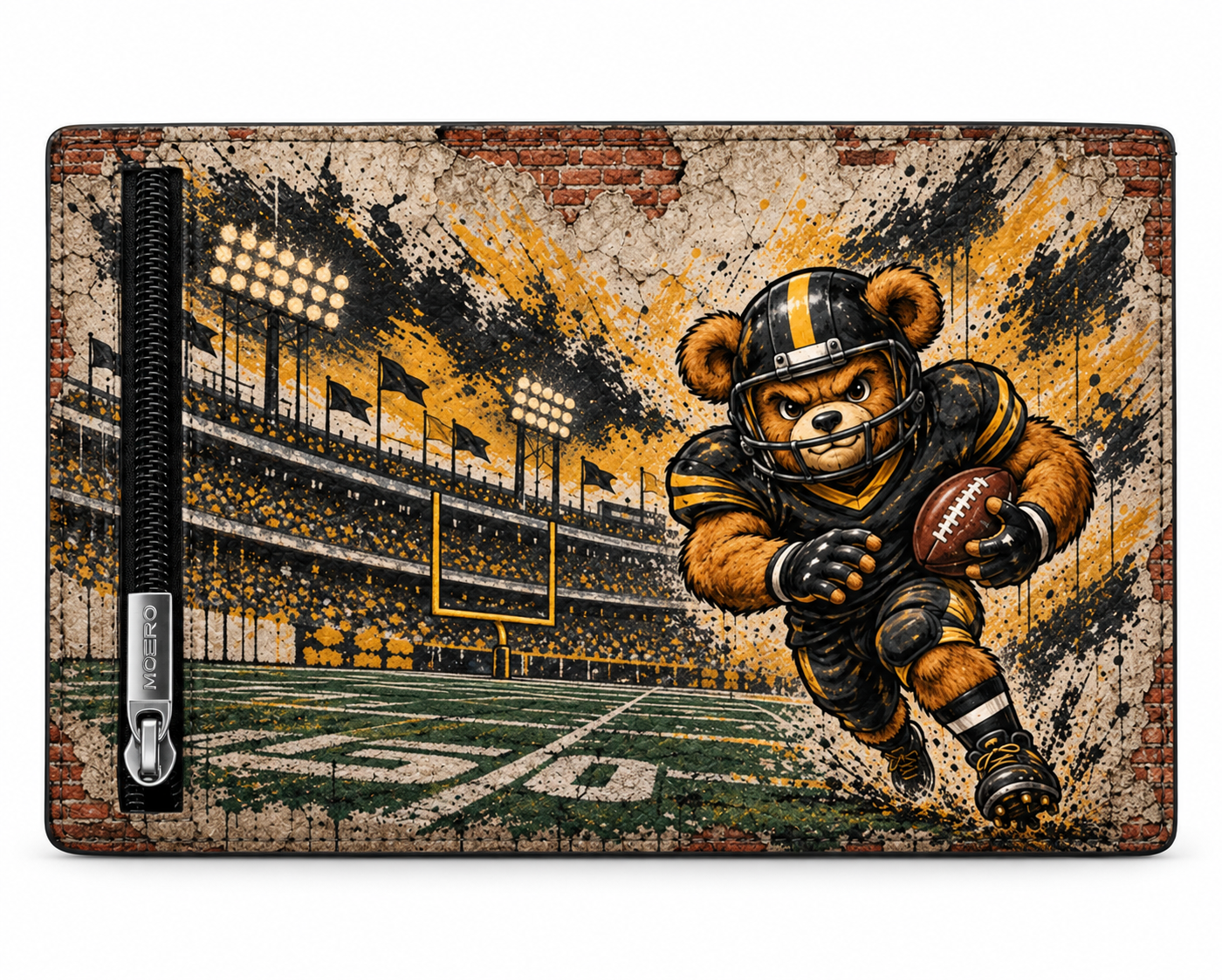 Moero Edizioni Speciali Pro Teddy Football Americano portafoglio RFID