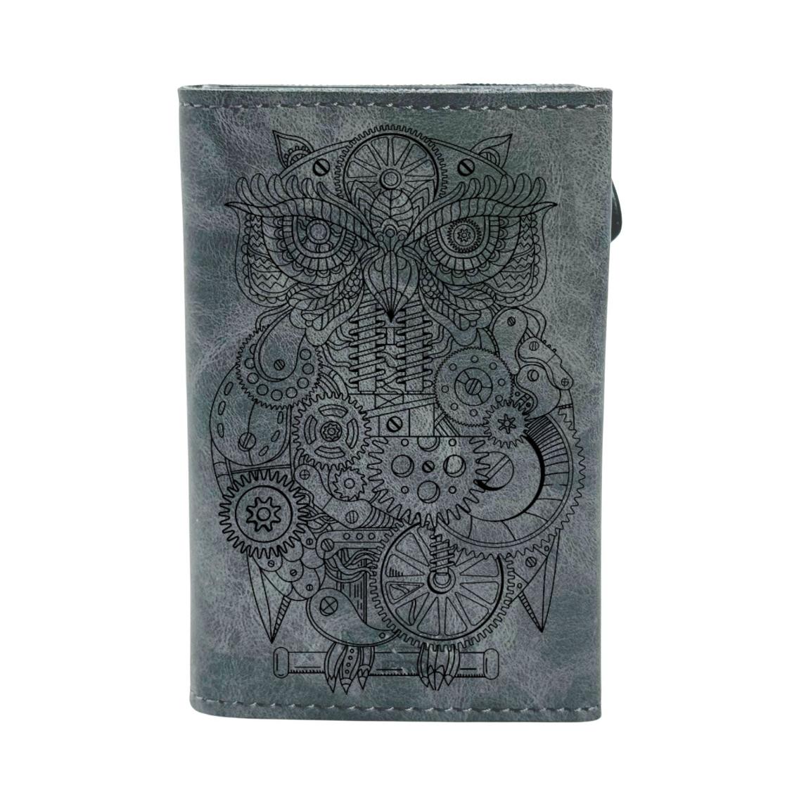 Moero Linea PRO Steampunk Pro portafoglio Steampunk 1 RFID vegano