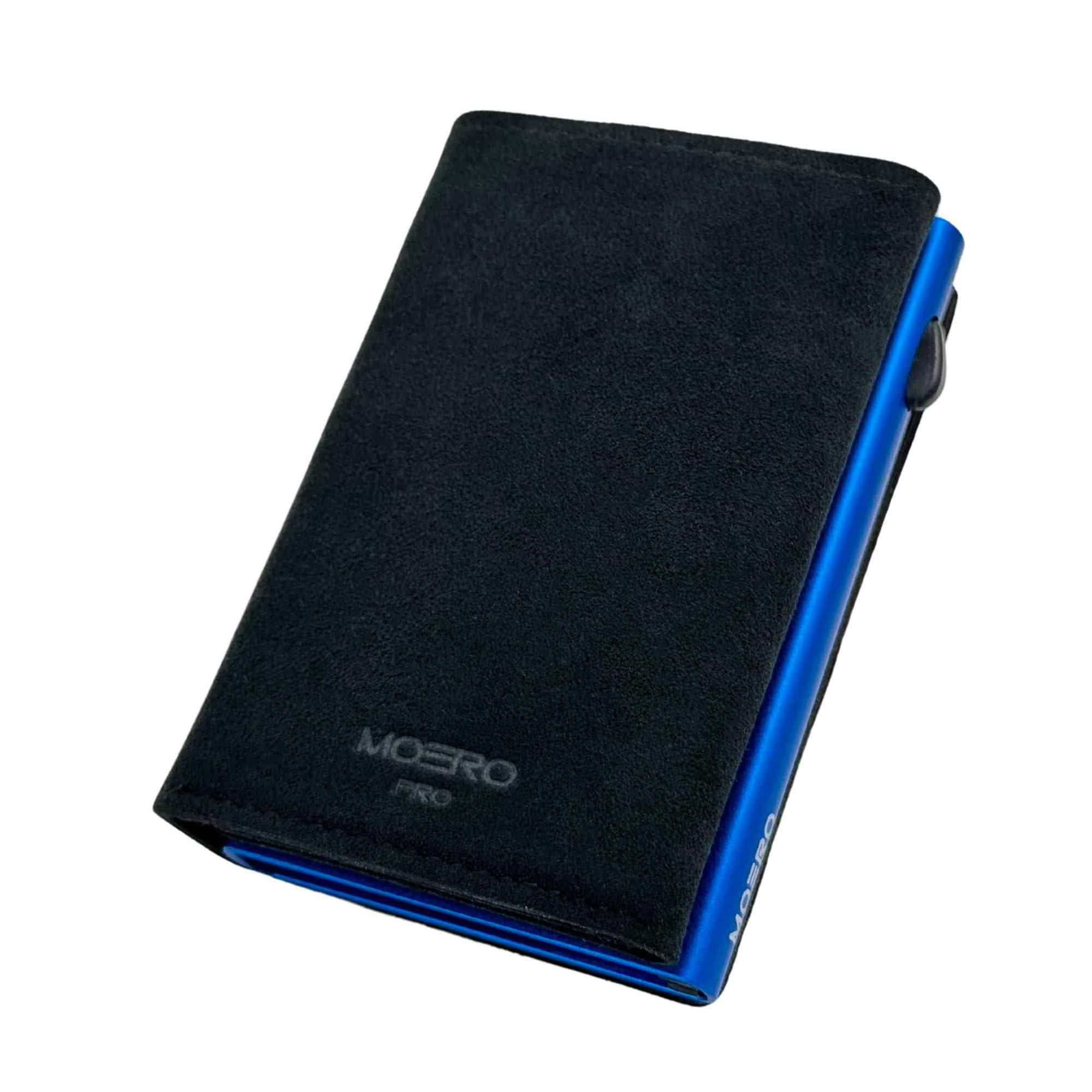 Moero Linea PRO PRO PLUS Zip SUPERIOR portafoglio nero RFID