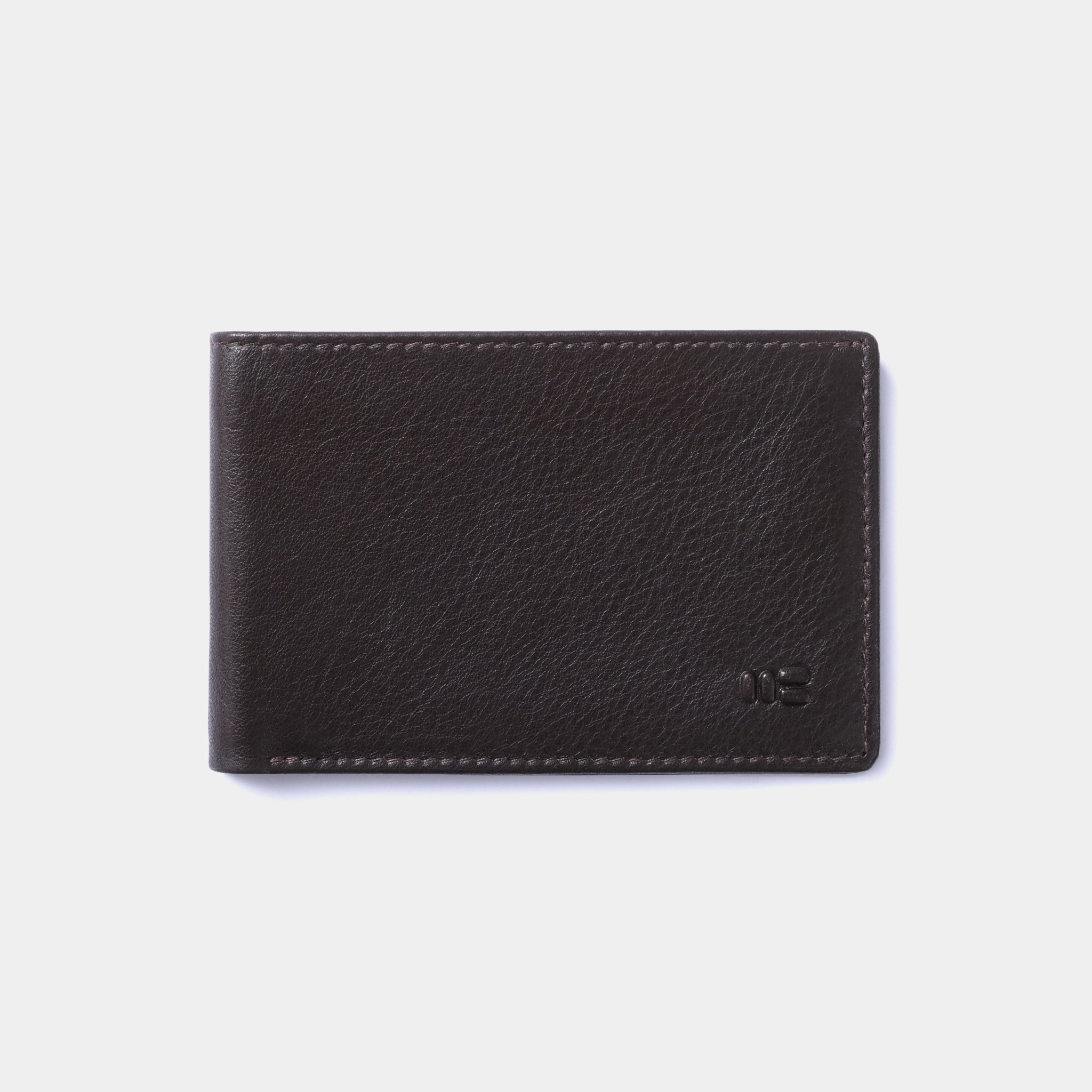 Miguel Bellido Carteras Cartera con tarjetero portafoglio nero pelle vacchetta RFID