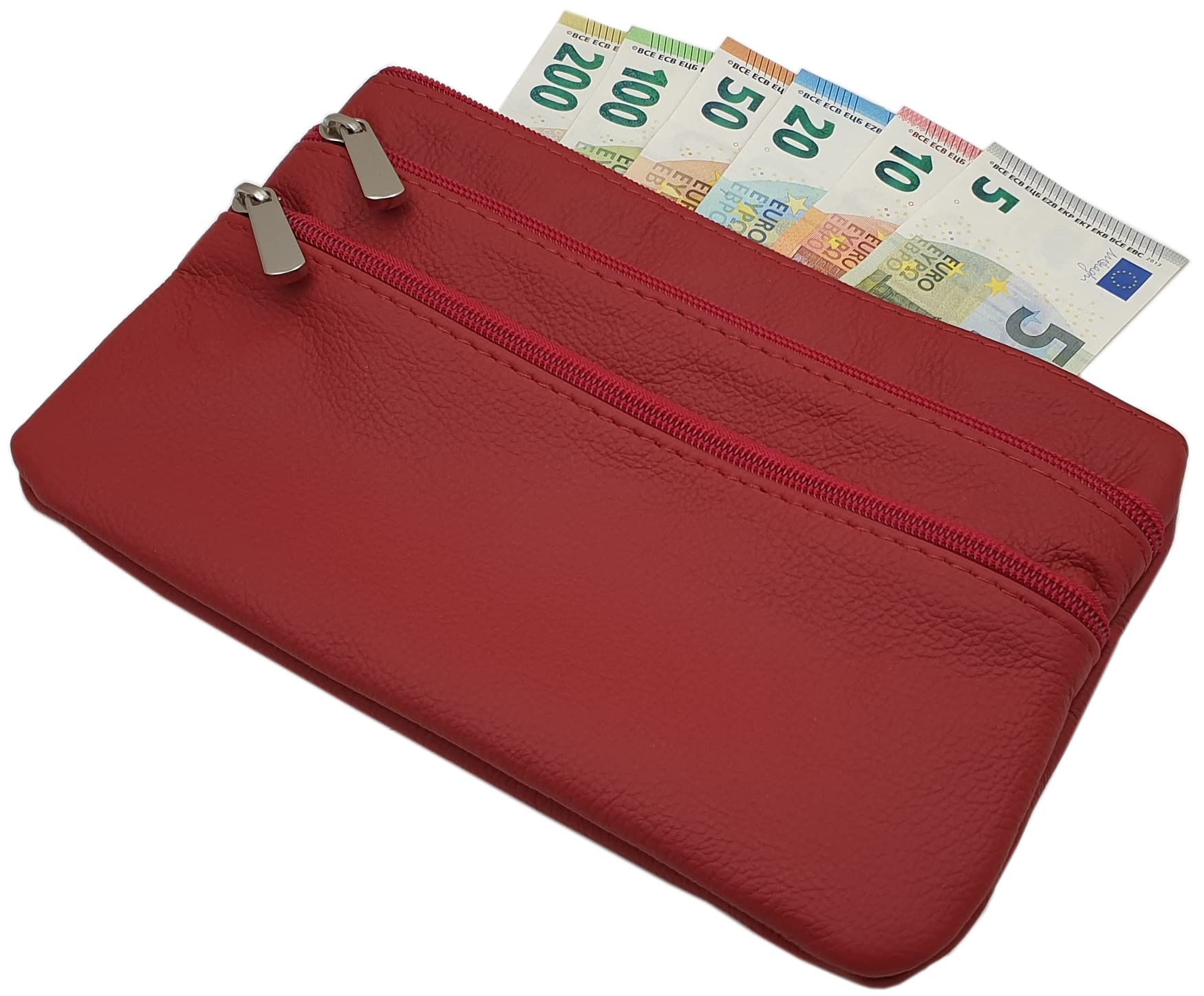 myledershop Banktaschen borsa grande in pelle bovina con tre scomparti