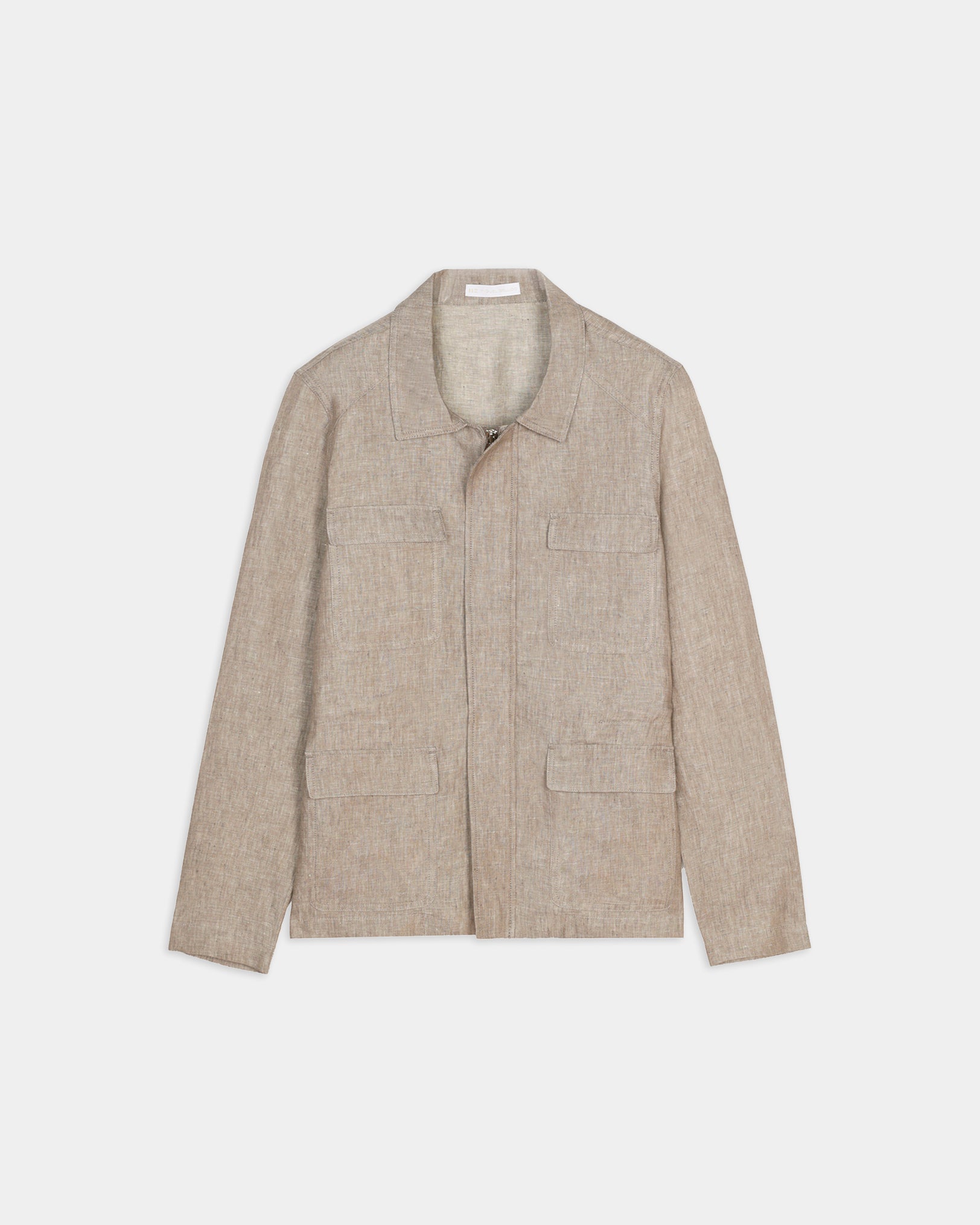 Miguel Bellido Americanas Chaqueta 4 bolsillos 100% lino beige
