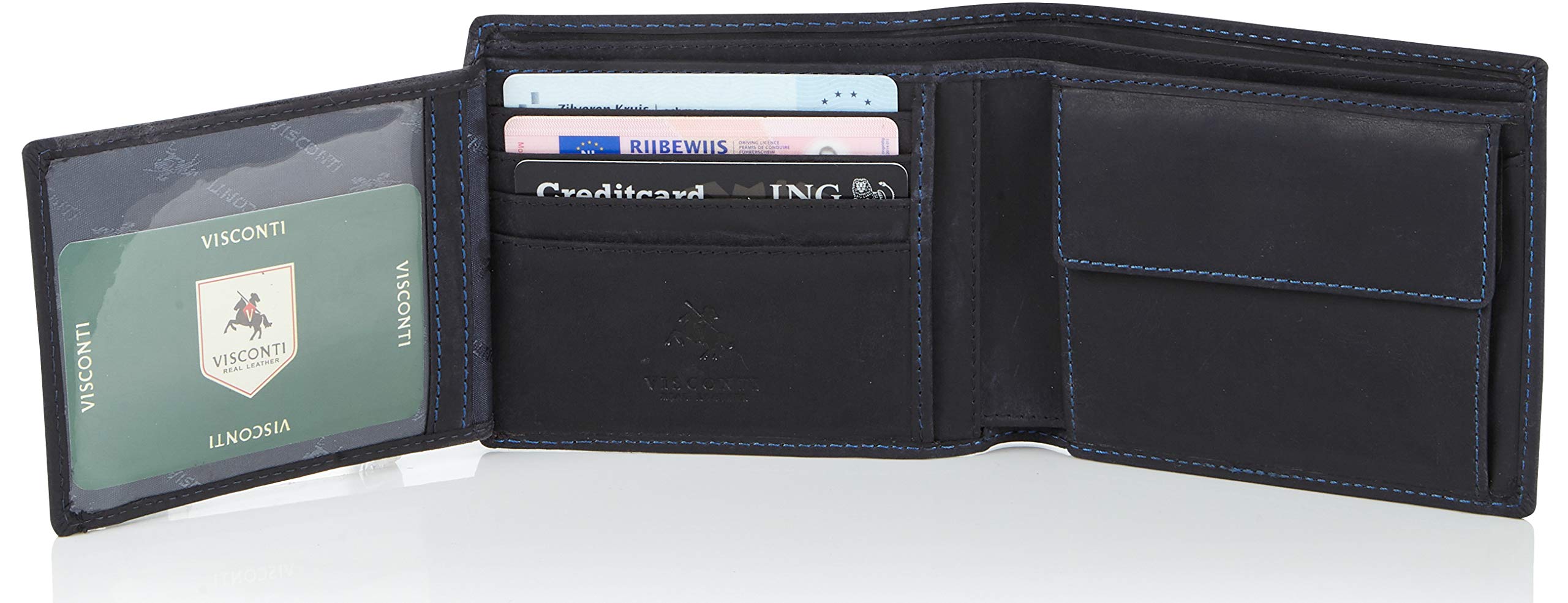 Visconti Hunters Wallets 701 portafoglio uomo in pelle RFID