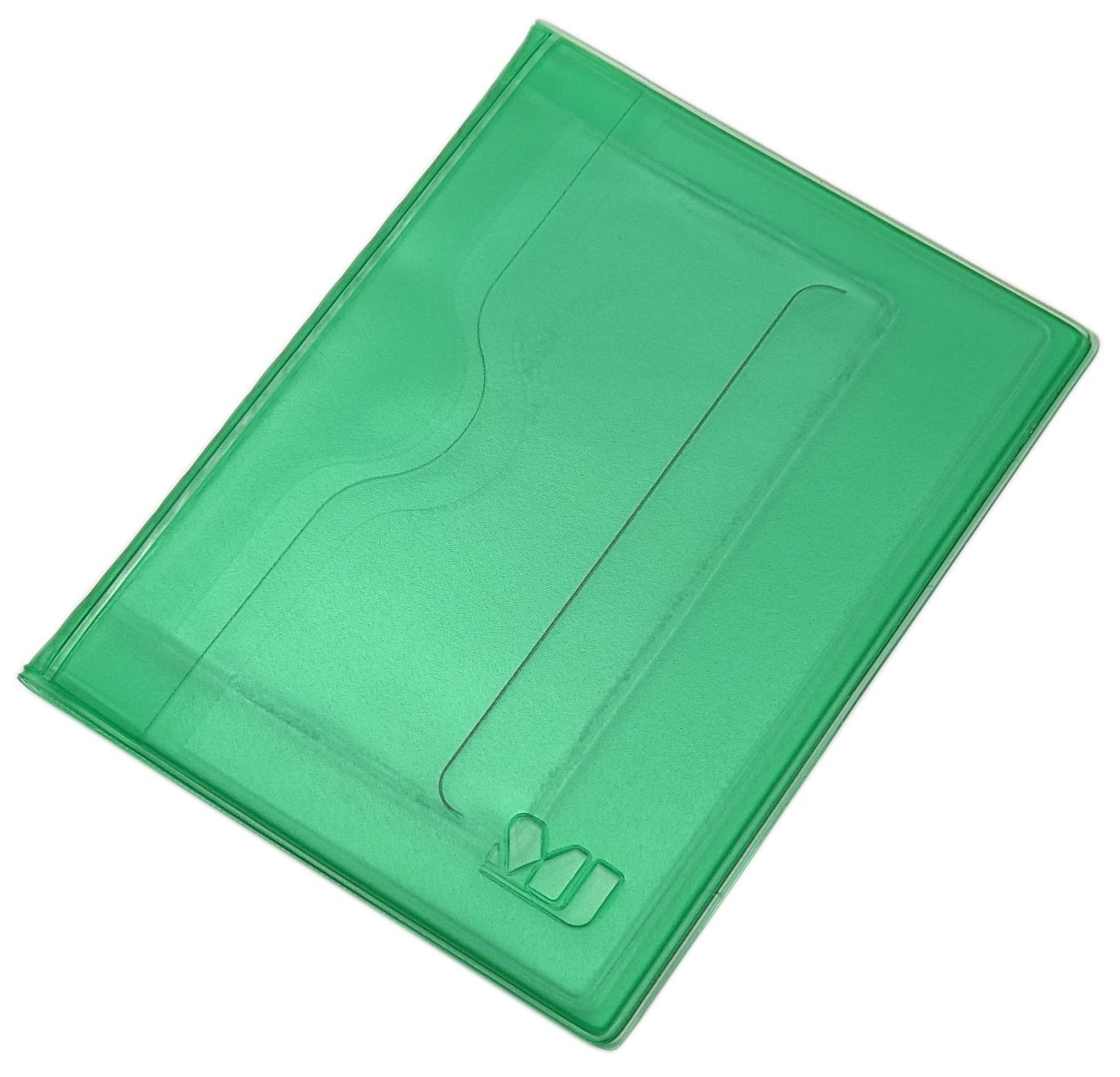 myledershop Karten- und Ausweisetuis porta documenti 10 scomparti verde