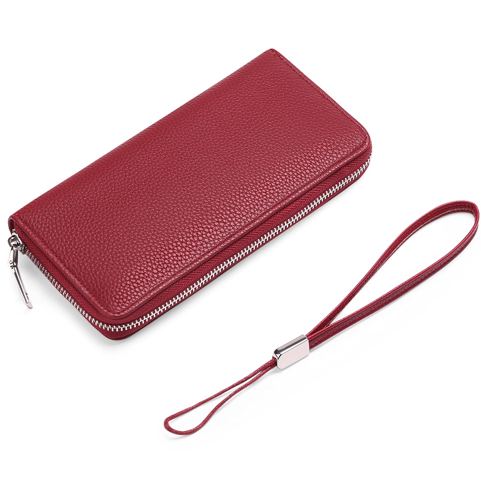 GOIACII WOMEN'S LARGE WALLET portafoglio donna A02 vino rosso RFID