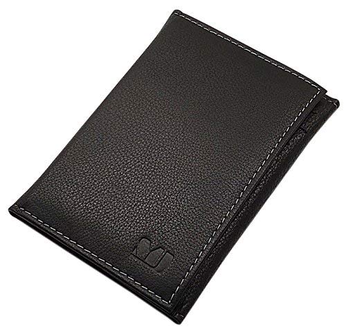myledershop Karten- und Ausweisetuis porta carte Nero RFID NFC