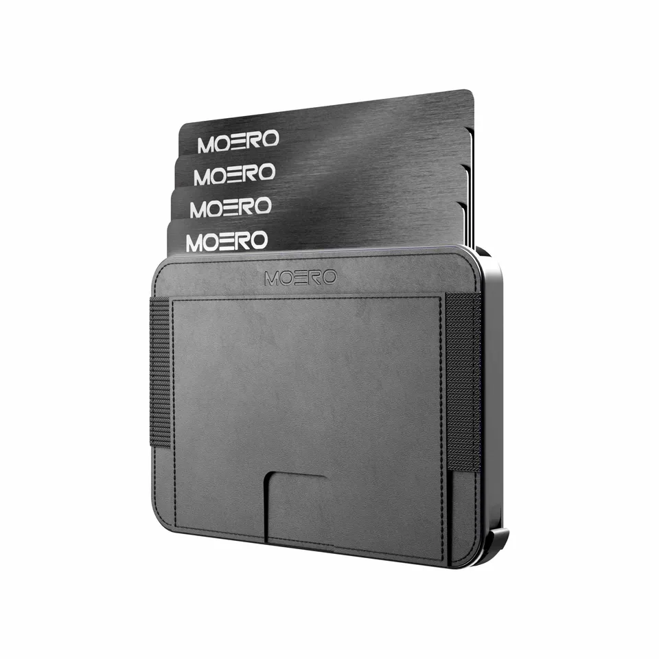 Moero Linea M2 MagSafe portafoglio Black RFID