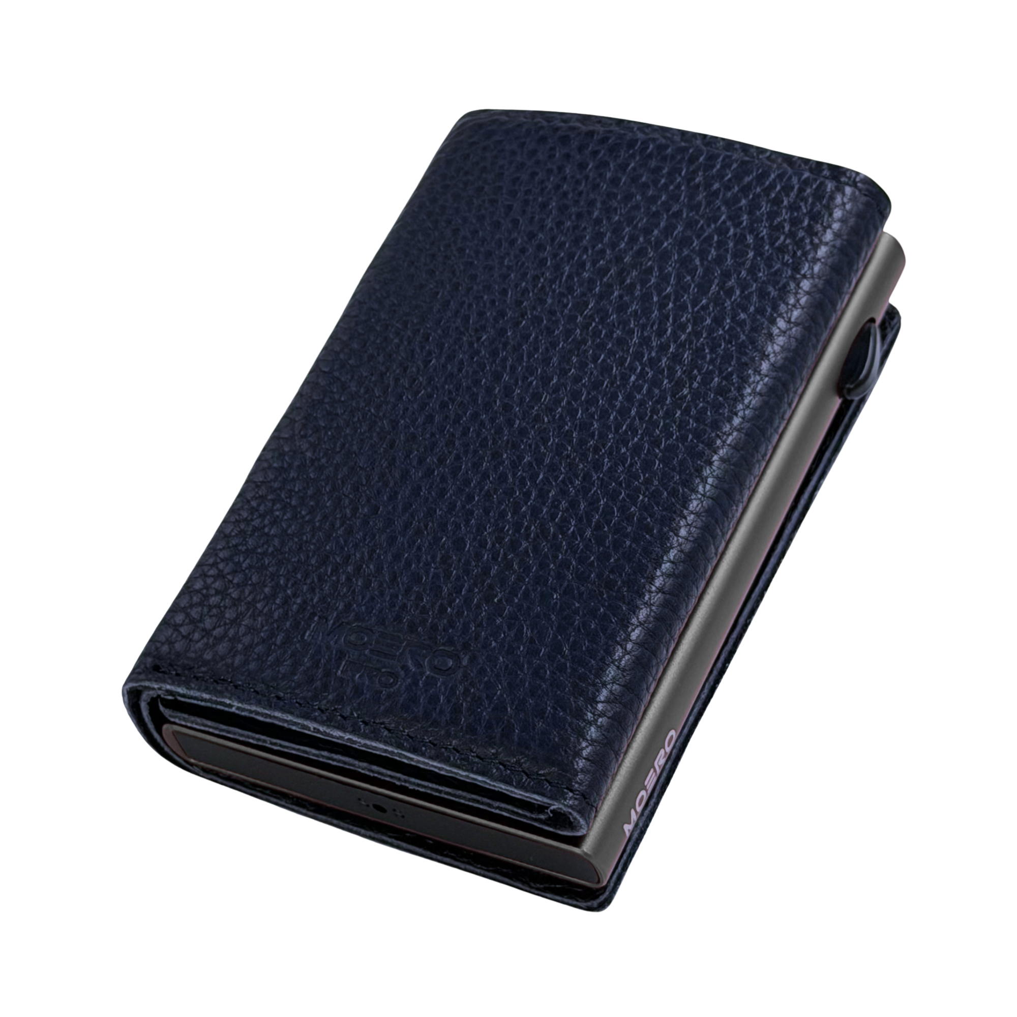 Moero Linea PRO PRO PLUS Zip portafoglio blu RFID