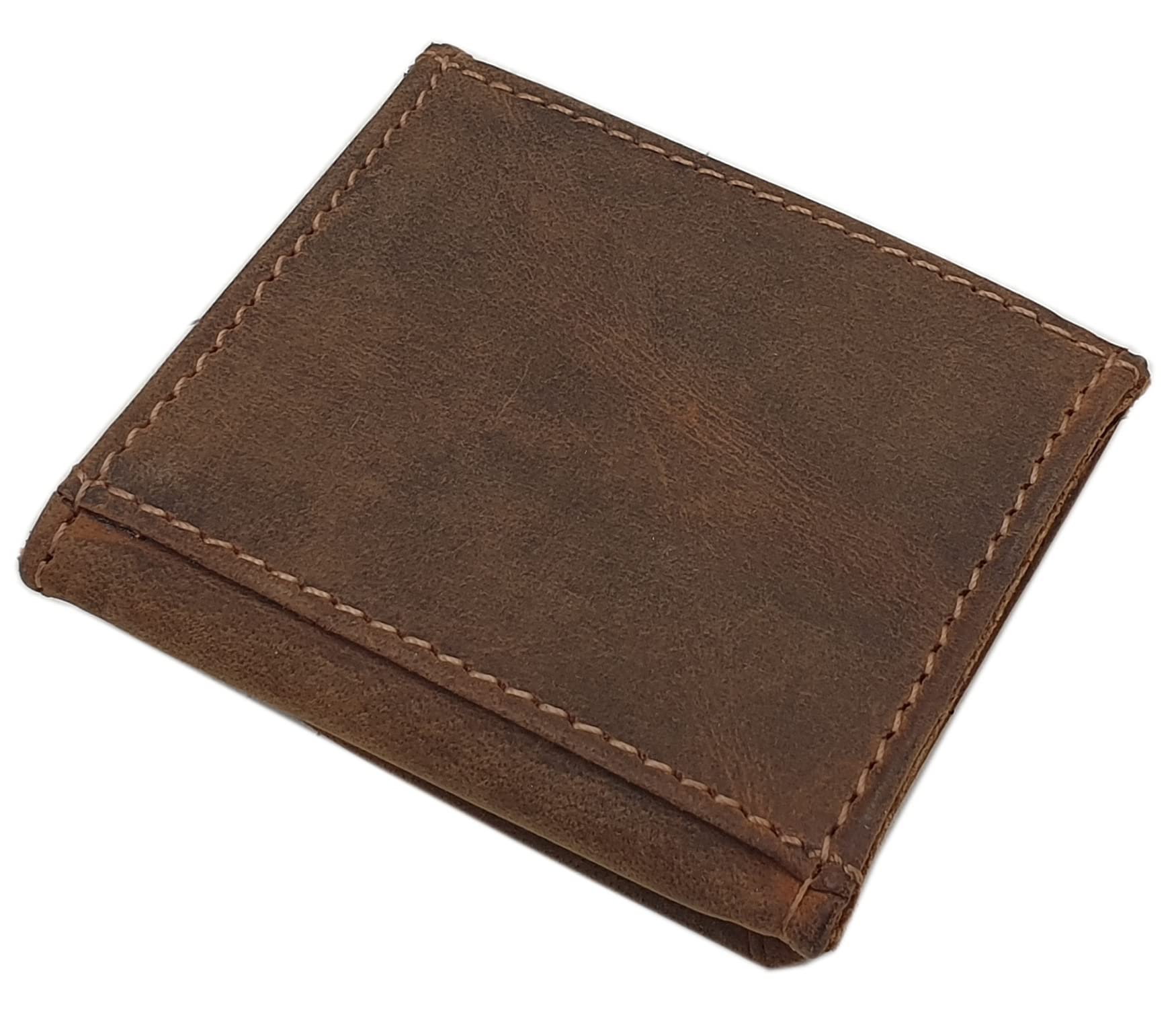 myledershop Münzbörsen portamonete viennese pelle di bufalo cognac