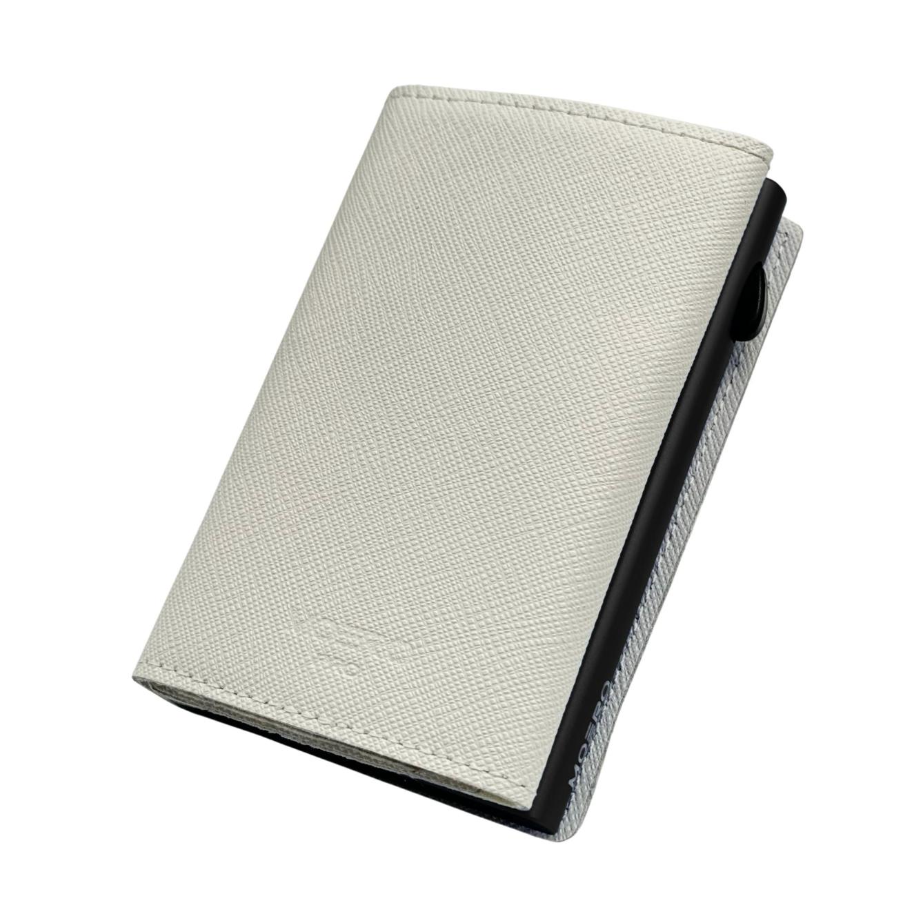 Moero Linea PRO Zip Saffiano portafoglio bianco RFID 4.0