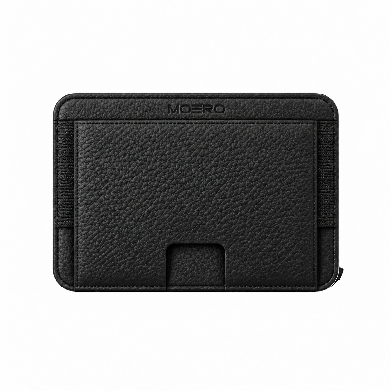 Moero Linea M2 M2 Pro Bottalato Nero portafoglio MagSafe RFID