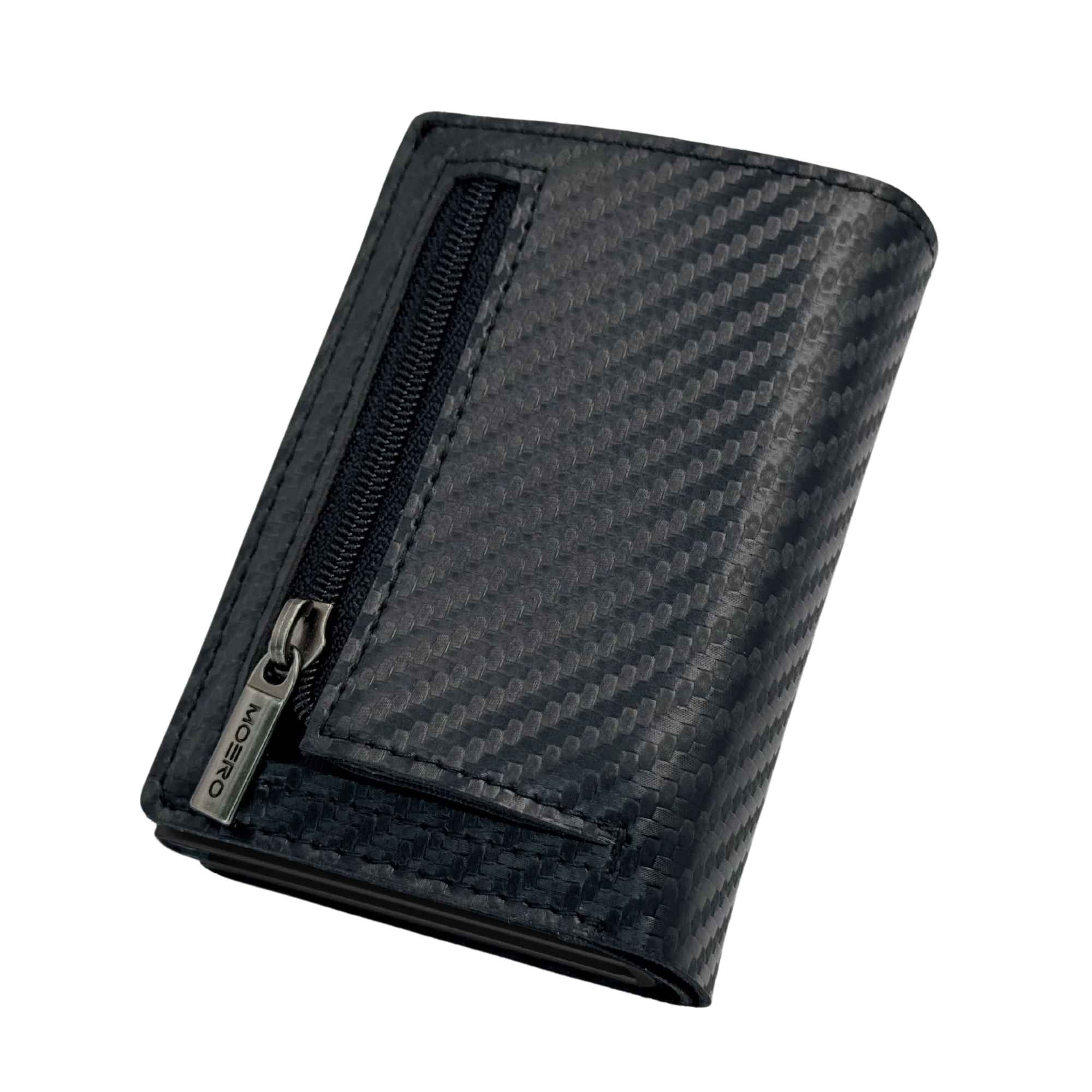 Moero Linea PRO PRO PLUS portafoglio nero 4.0 in carbonio RFID