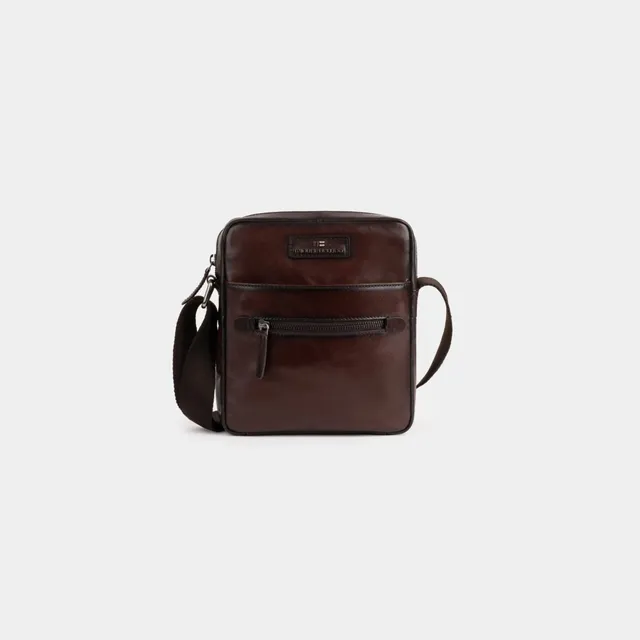 Miguel Bellido Bolsos cruzados para hombre Budapest bolso cruzado in pelle