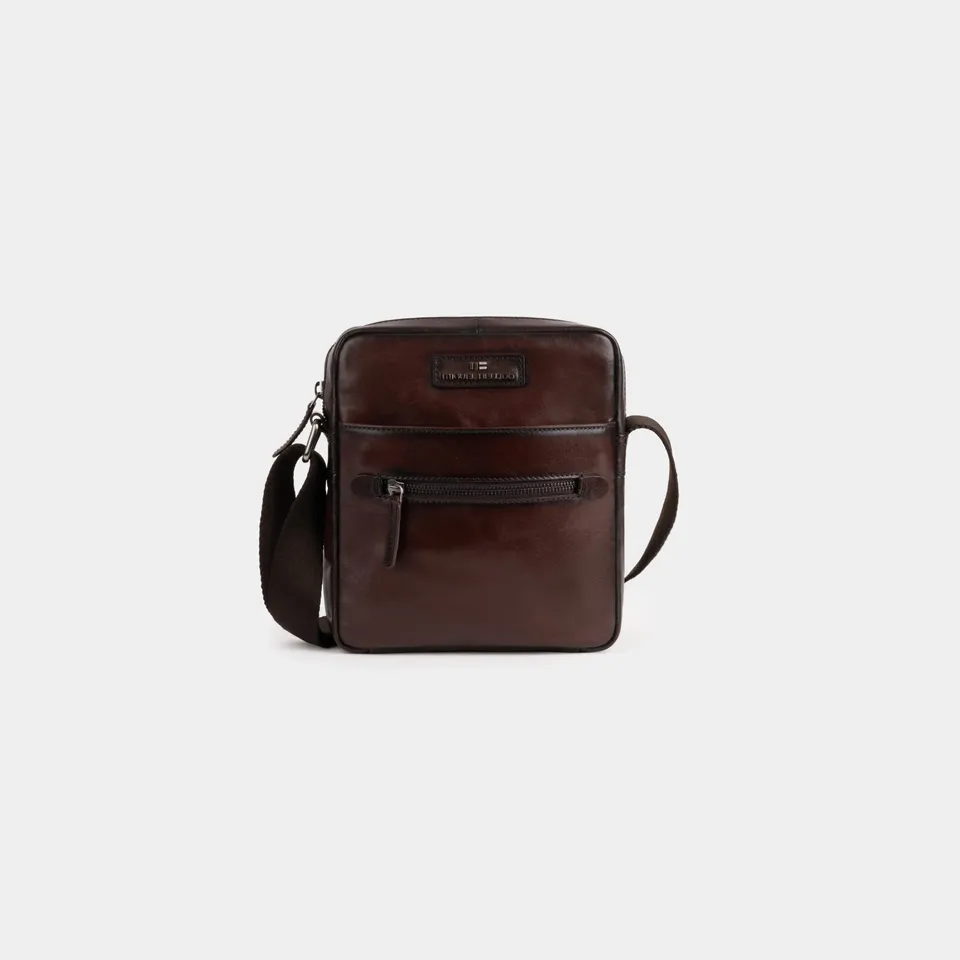 Miguel Bellido Bolsos cruzados para hombre Budapest bolso cruzado in pelle