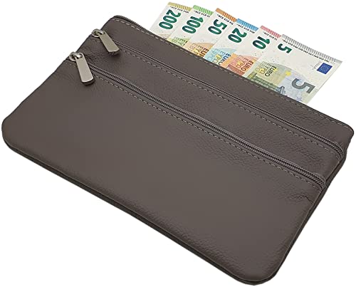 myledershop Banktaschen borsa grande in pelle bovina con tre scomparti