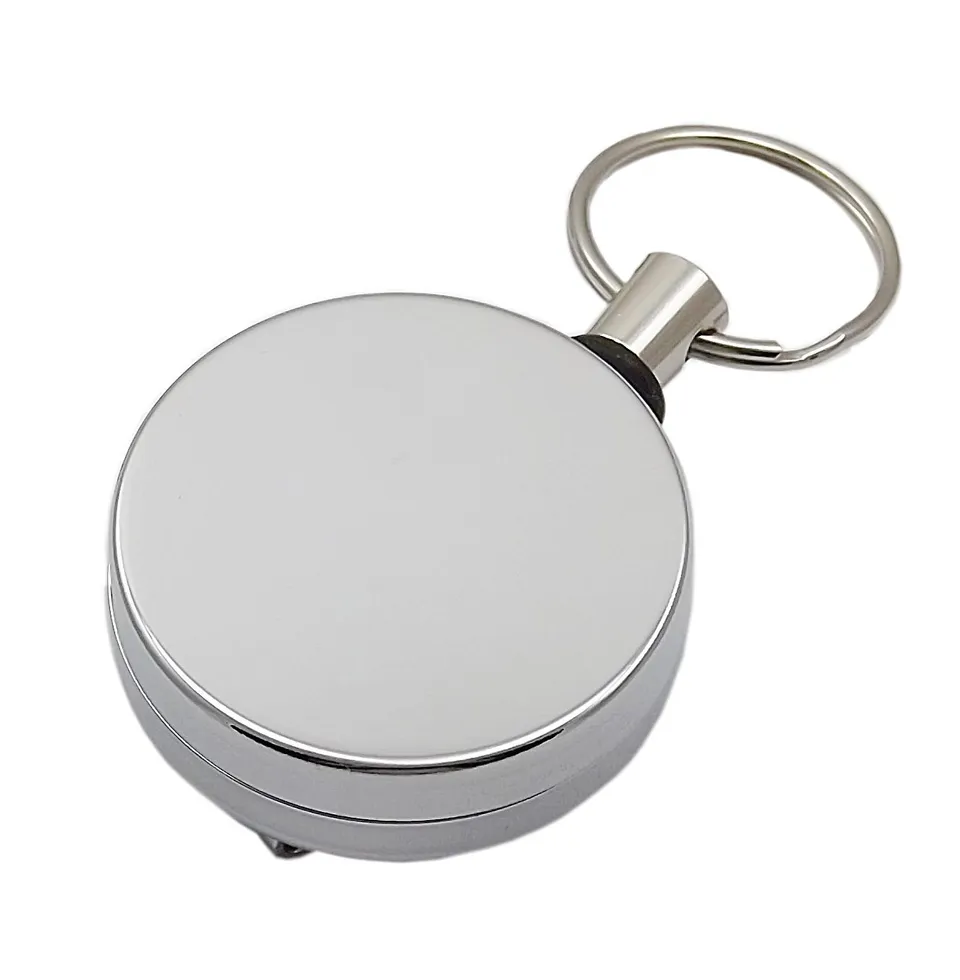myledershop Jojo´s / Rollmatiks portachiavi rollmatic nero argento 1 pezzo cordone lungo