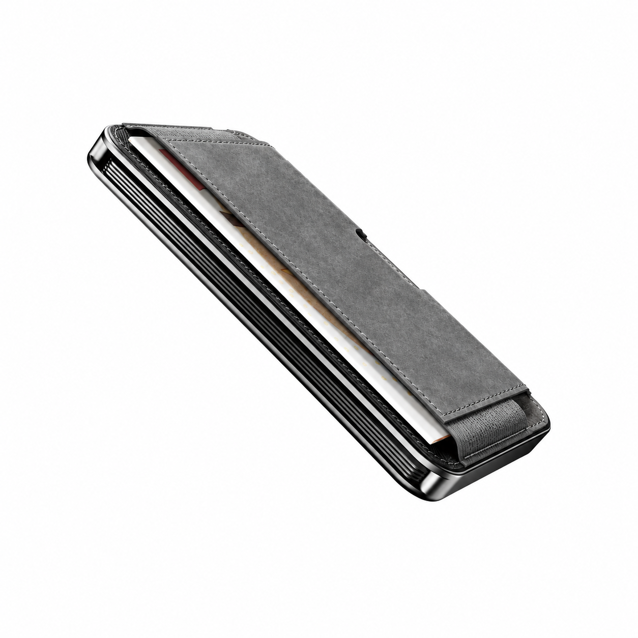 Moero Linea M2 M2 Pro portafoglio grigio MagSafe RFID
