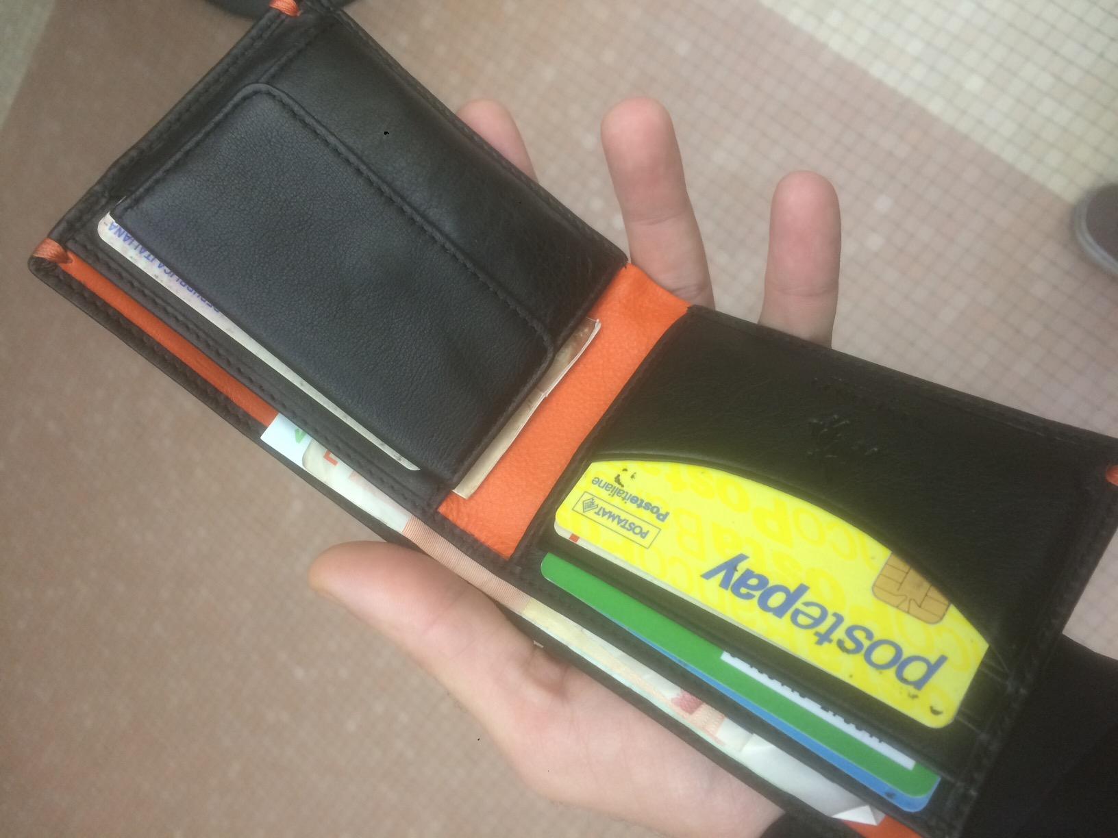 Visconti Hunters Wallets portafoglio uomo vera pelle Tap'n'Go RFID con portamonete