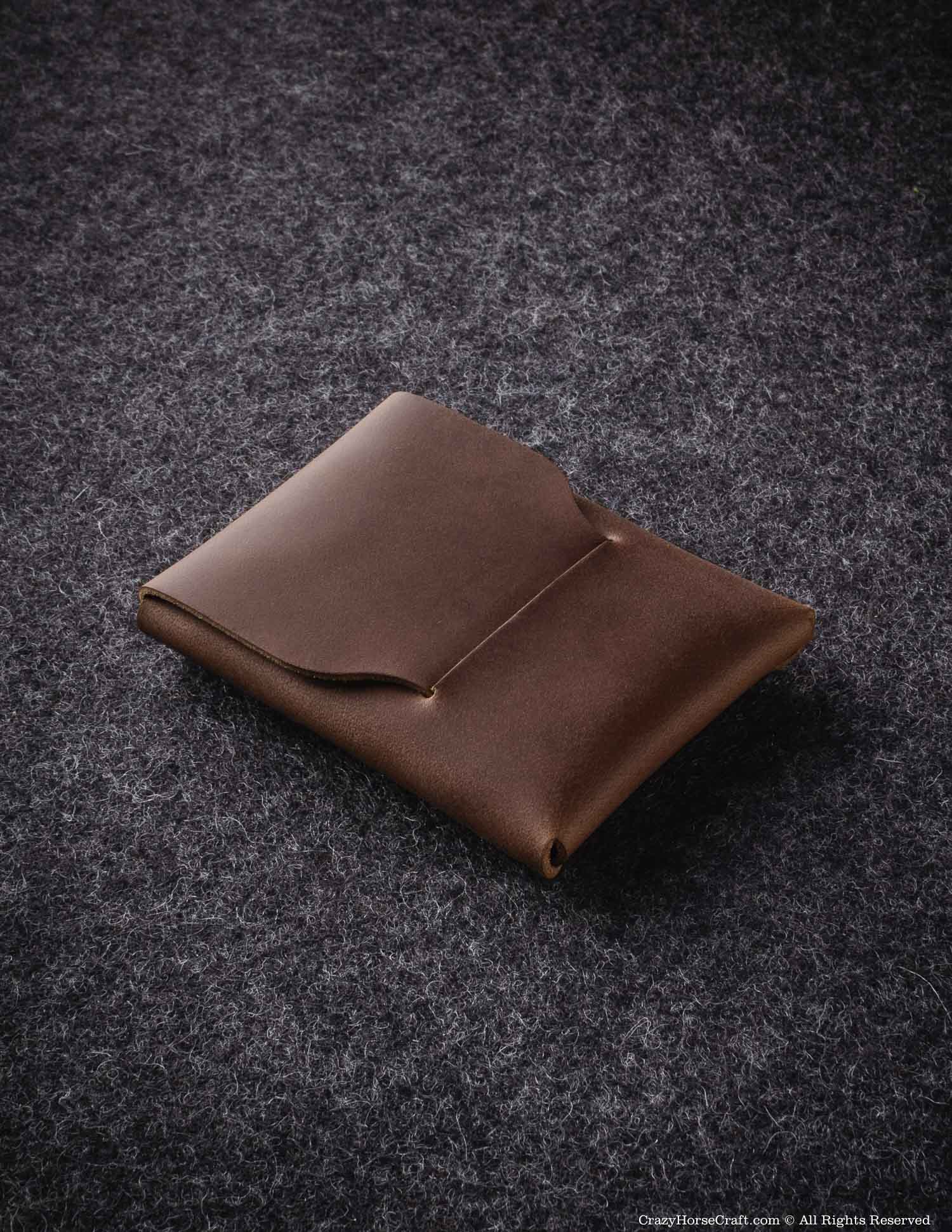 Crazy Horse Craft Wallets & Card Holders portafoglio slim Classic Brown