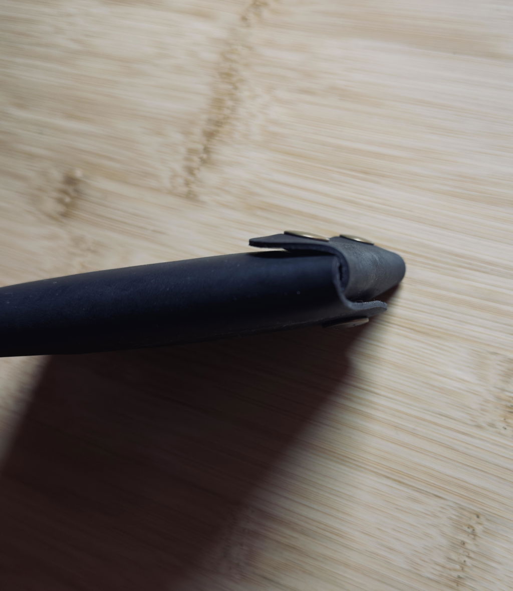 Crazy Horse Craft Minimalist Series portafoglio portacarte Carbon Black