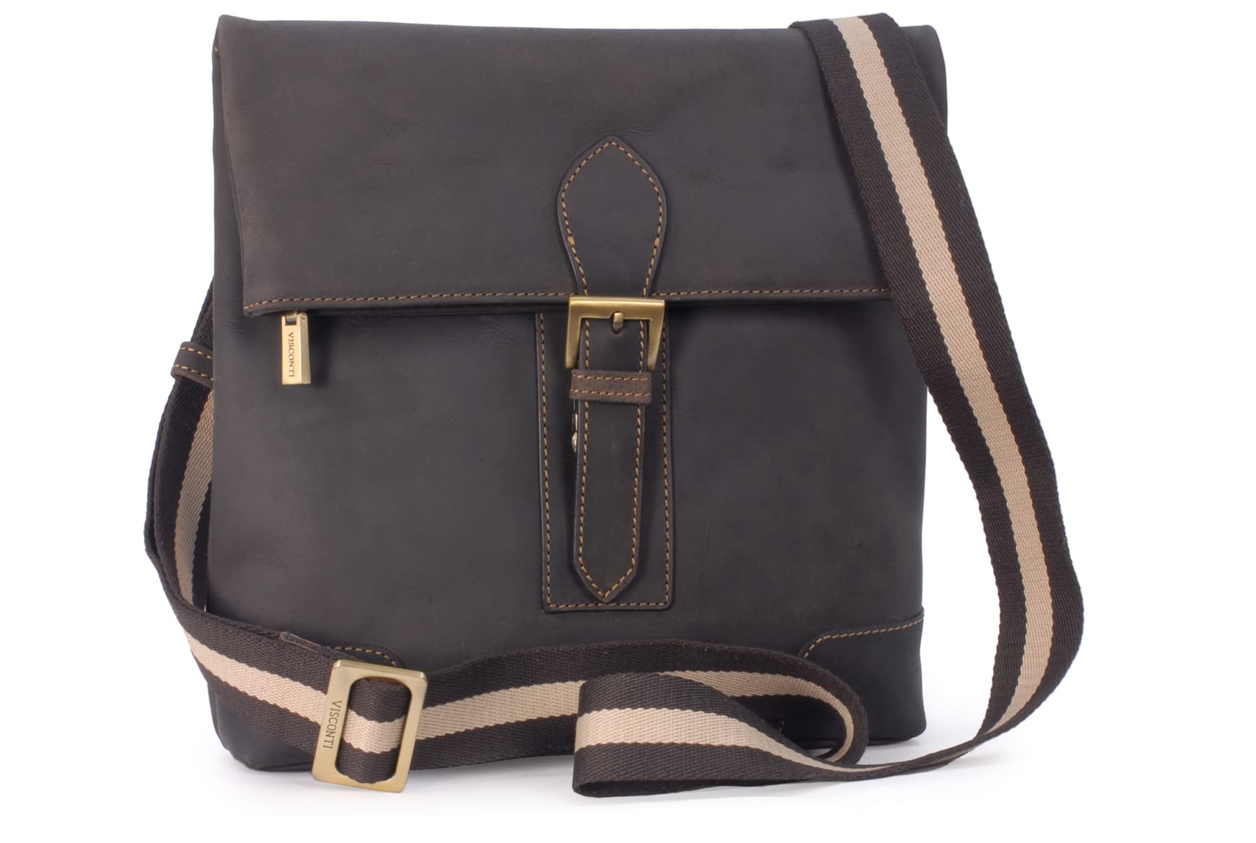 Visconti Hunters Bags 16058 George borsa a tracolla in pelle