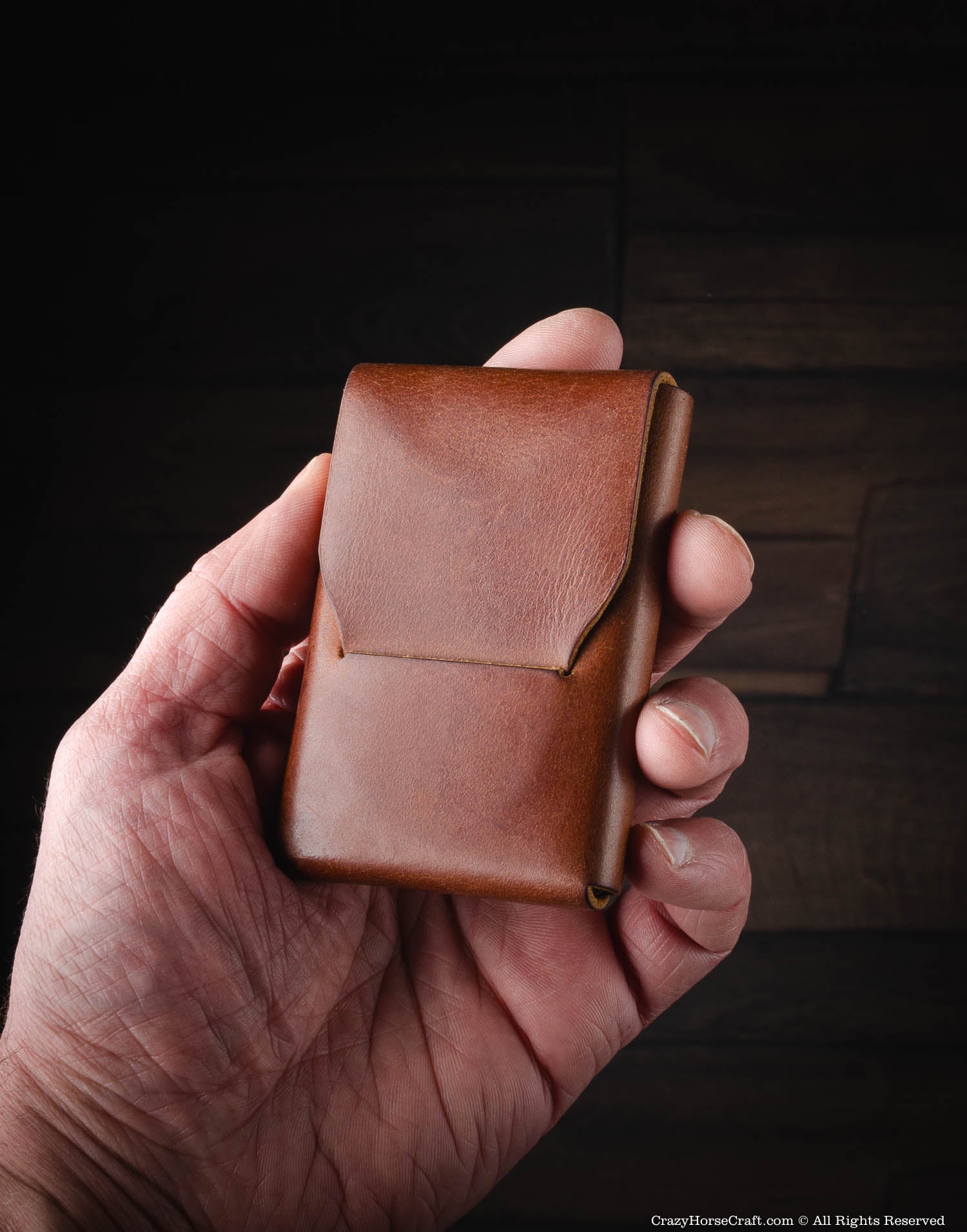 Crazy Horse Craft Wallets & Card Holders set portacarte slim e portachiavi
