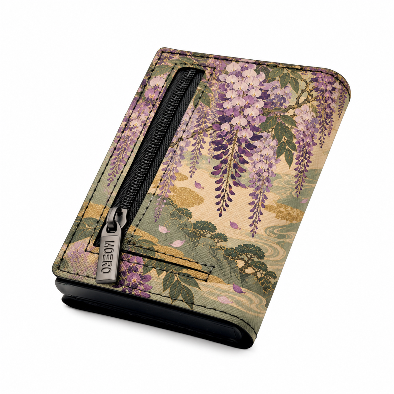 Moero Edizioni Speciali Geisha Japanese Art portafoglio RFID compatto
