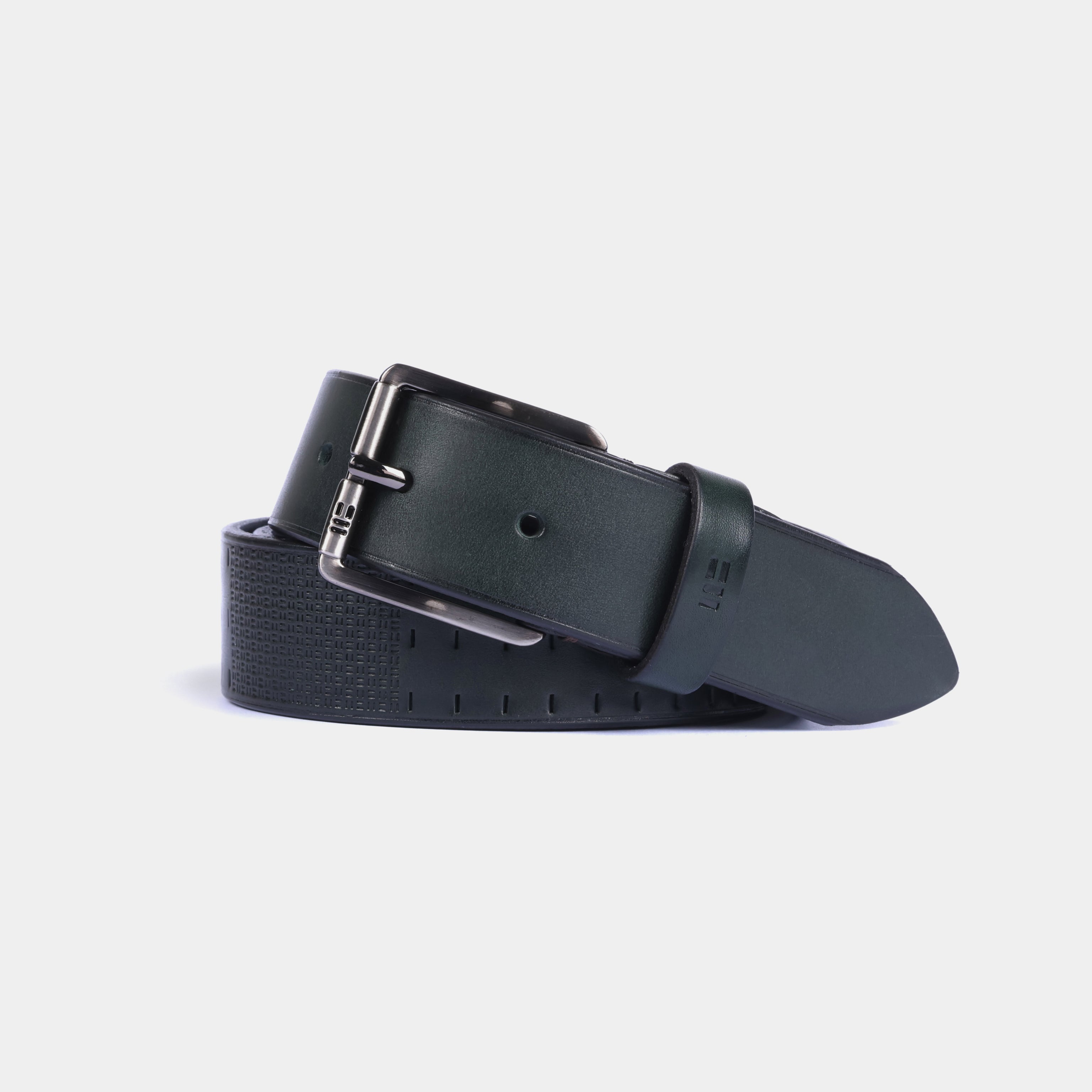 Miguel Bellido Cinturones cintura in pelle bovina blu navy