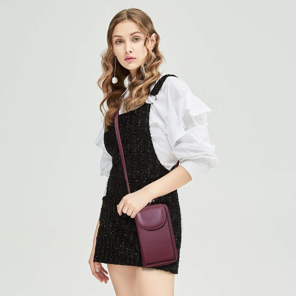 GOIACII CROSSBODY borsa portacellulare leggera con protezione RFID