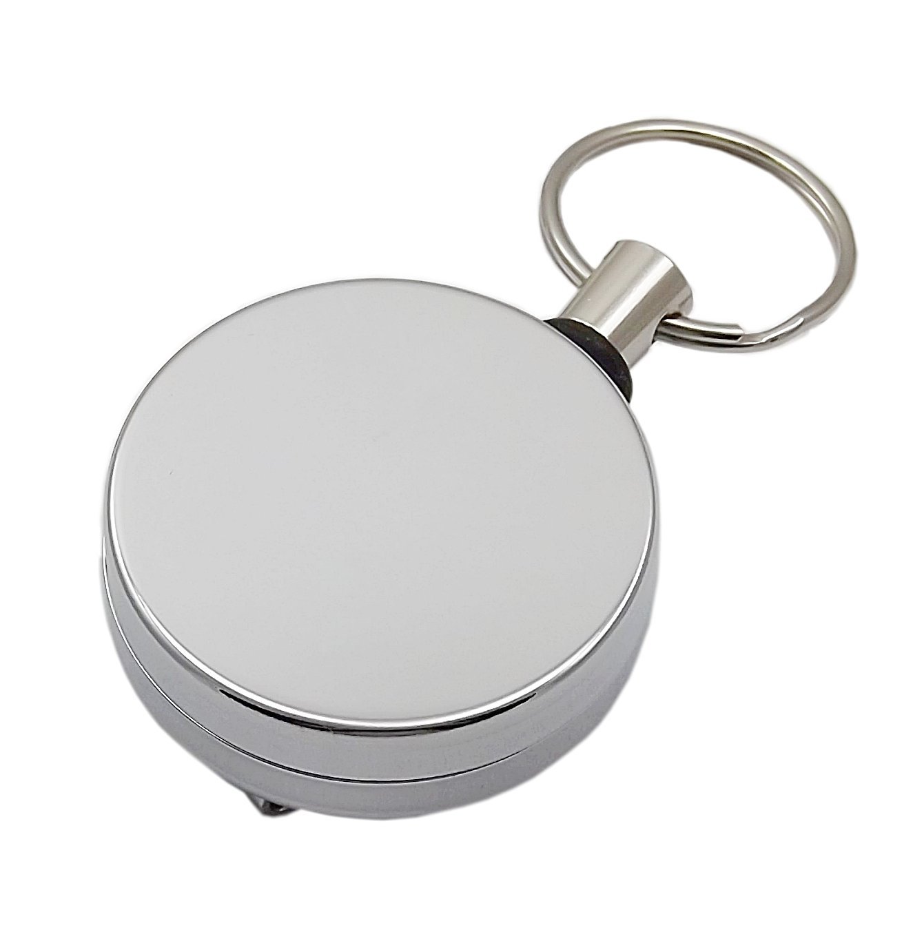 myledershop Jojo´s / Rollmatiks portachiavi rollmatic nero argento 1 pezzo cordone lungo