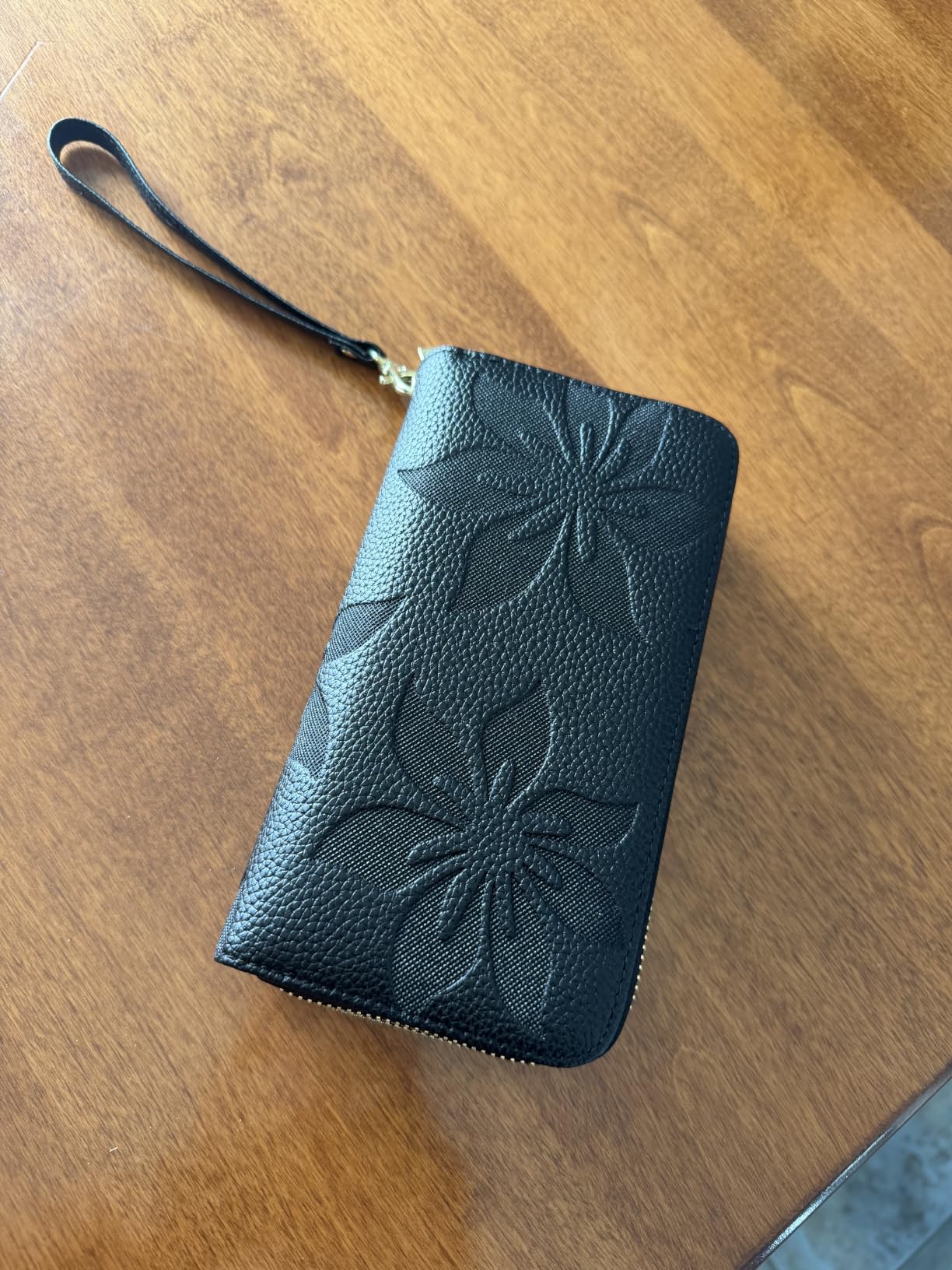 GOIACII WOMEN'S LARGE WALLET portafoglio donna doppia zip RFID