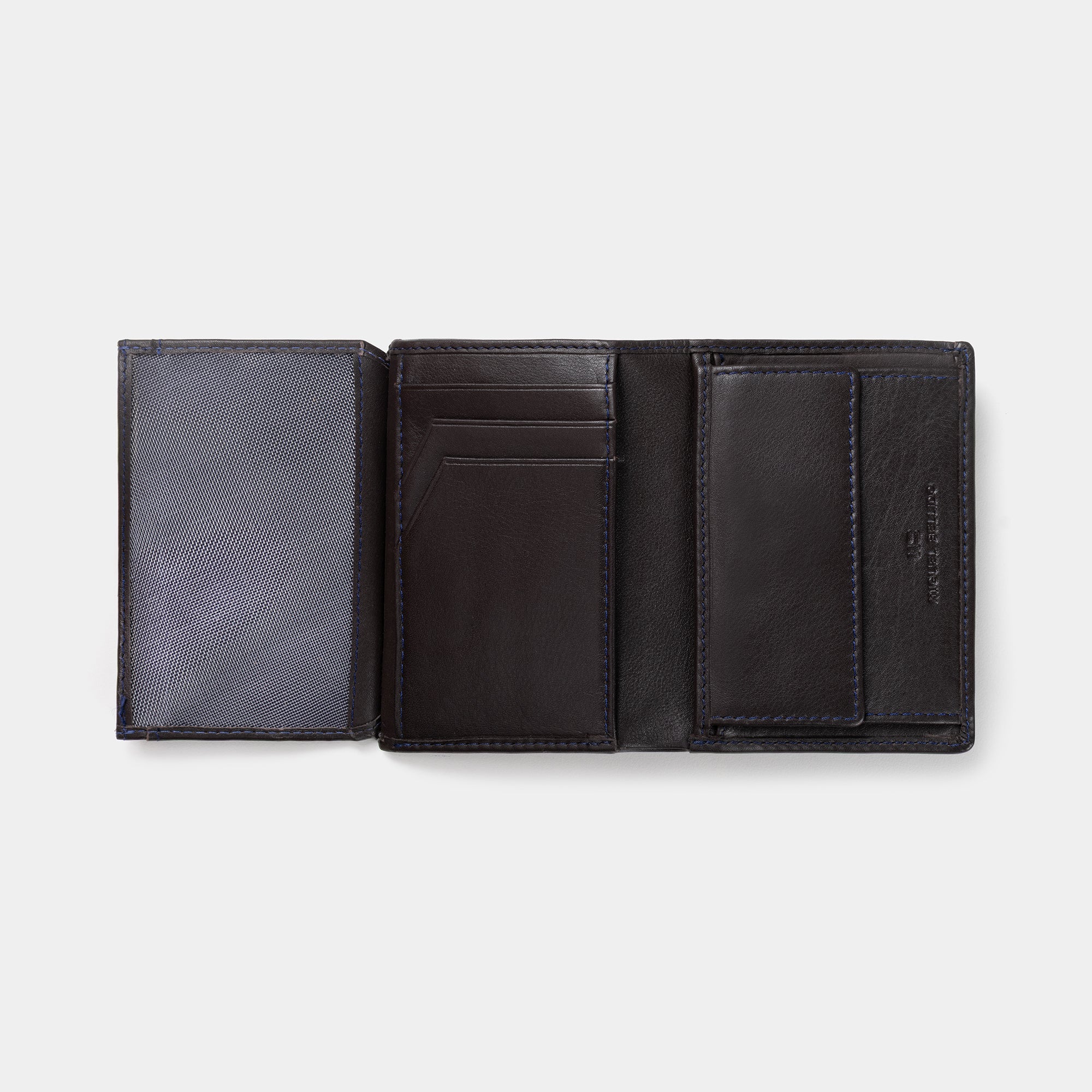Miguel Bellido Carteras Macao portafoglio nero pelle bovina RFID