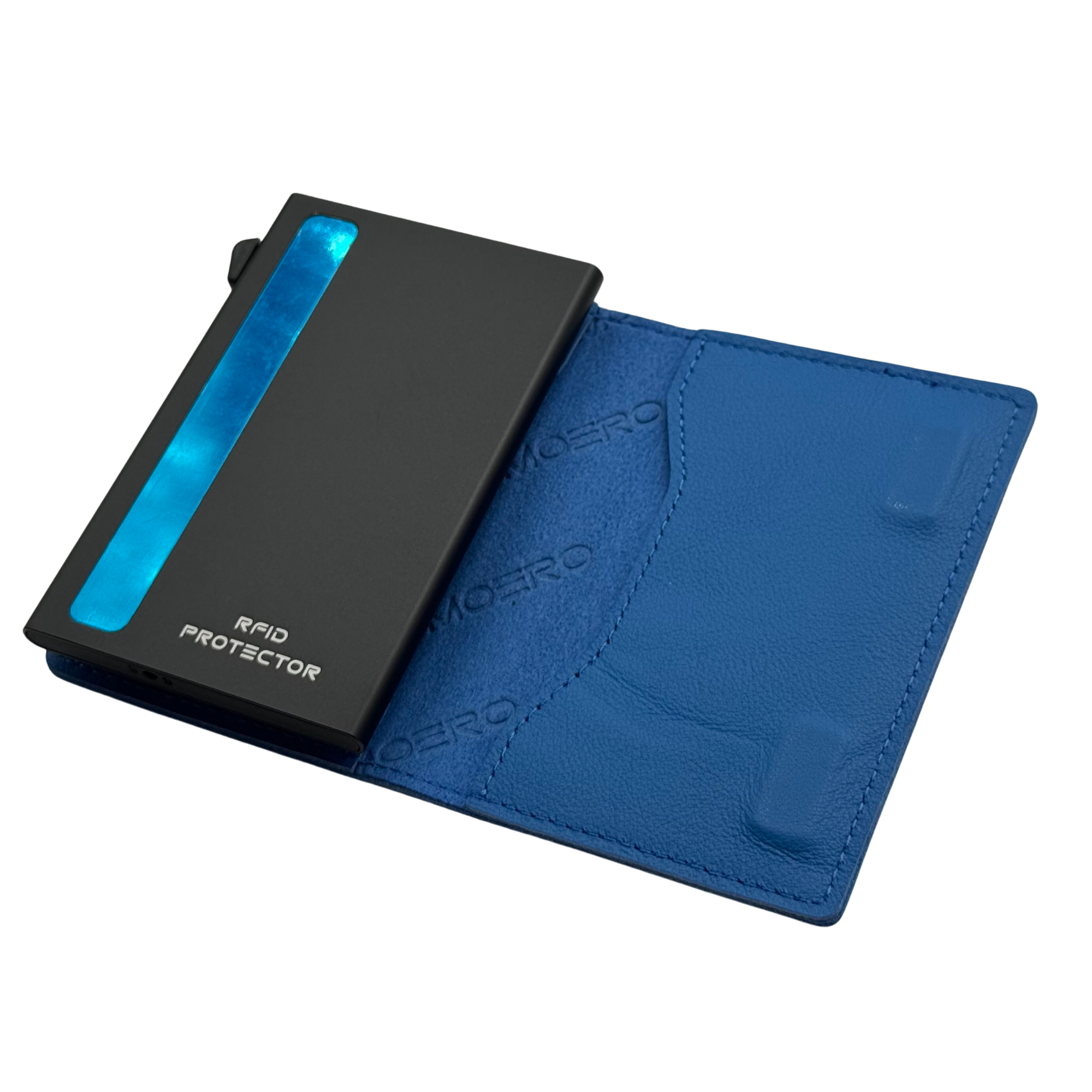Moero Linea Air AIR Portafoglio Black 9,7 cm RFID sottile